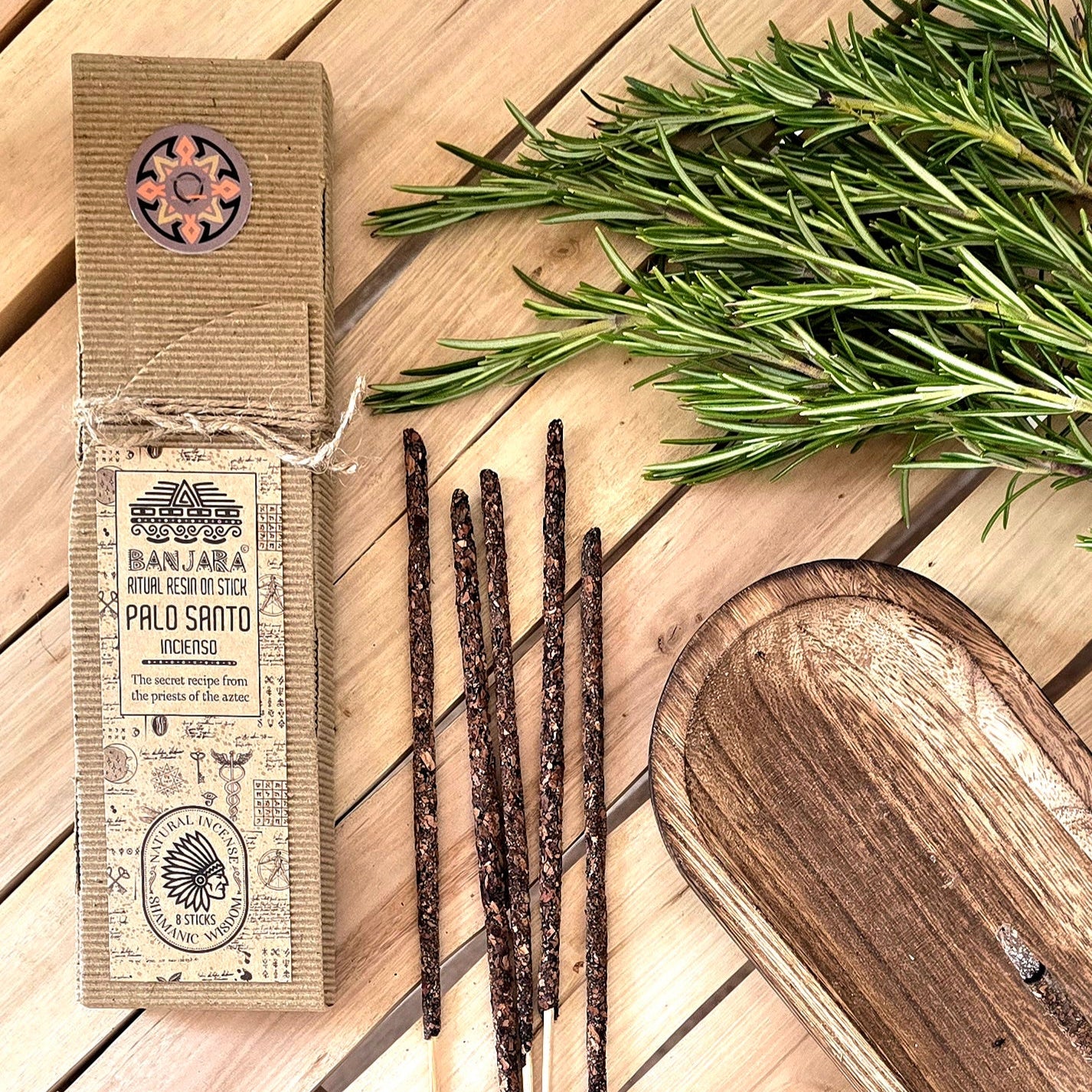 Incienso Palo Santo Artesano Banjara