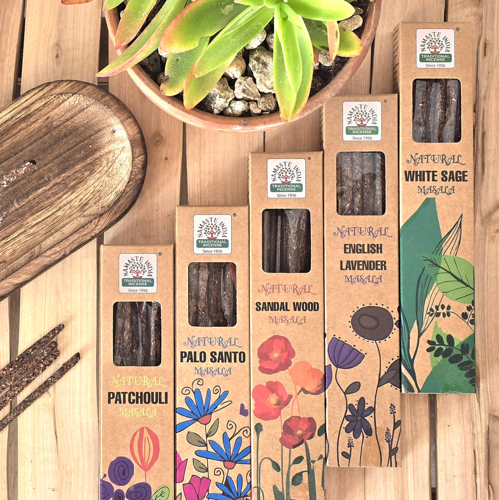 Incienso Patchouli Botánico Masala