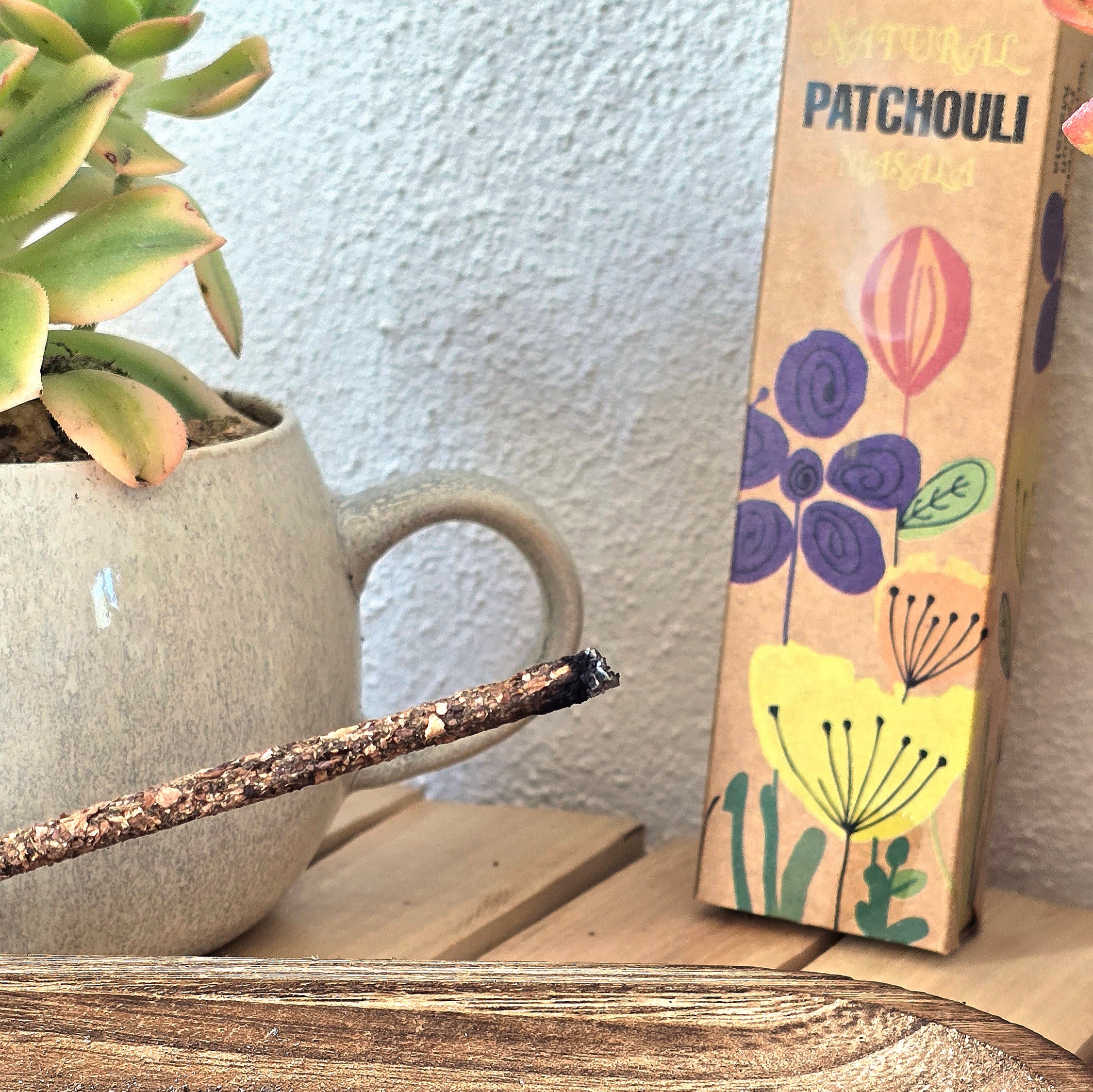 Incienso Patchouli Botánico Masala