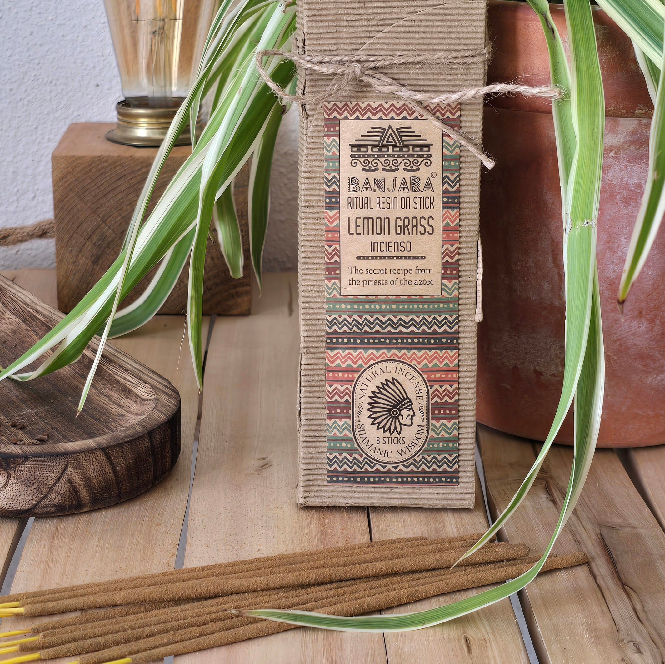 Incienso Lemongrass Artesano Banjara