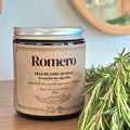 Vela de soja · Romero · 200 g