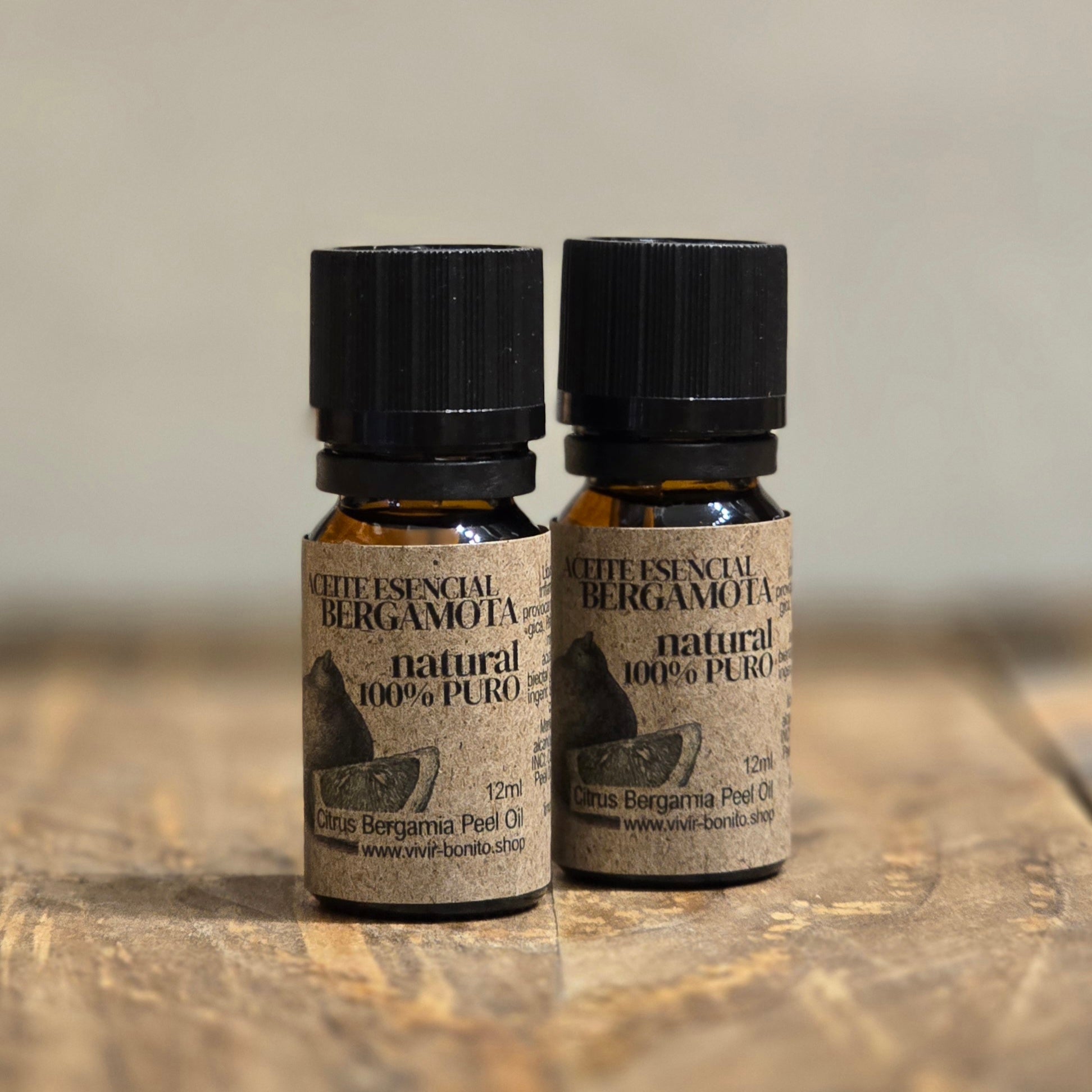 Aceite Esencial de Bergamota Natural  100% Puro