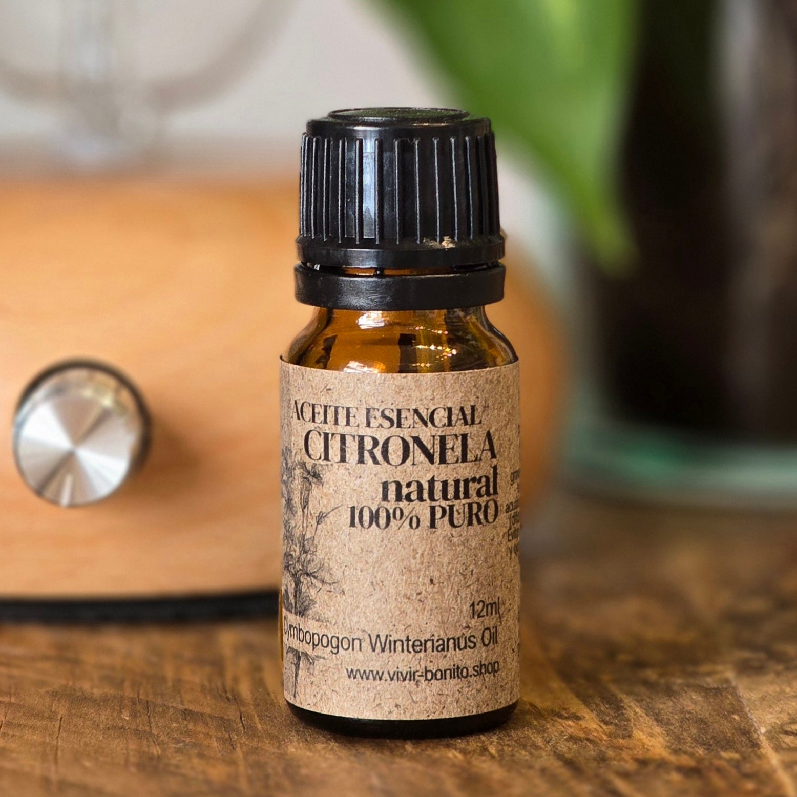 Aceite Esencial de Citronela Natural  100% Puro