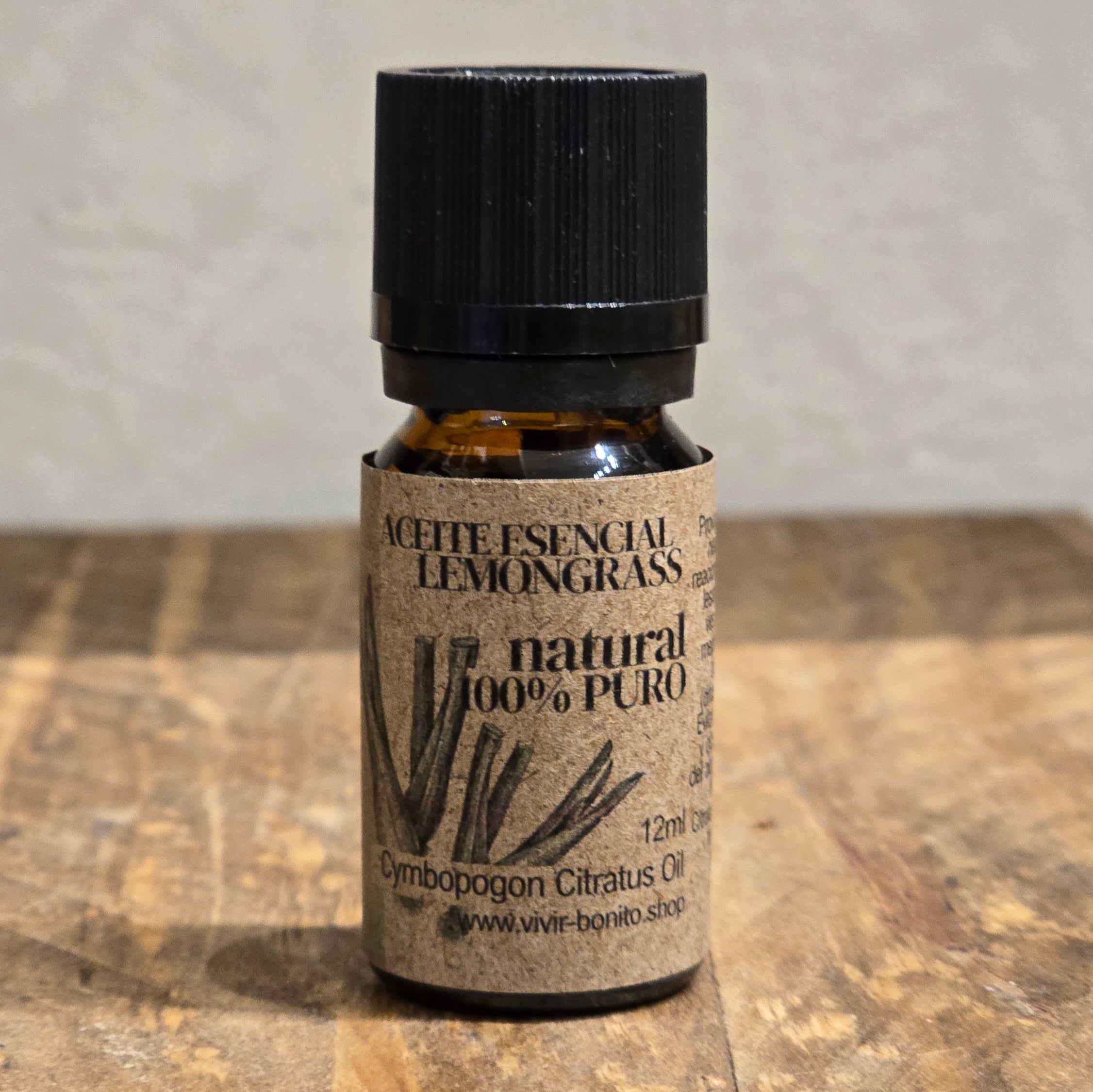 Aceite Esencial de Lemongrass Natural  100% Puro