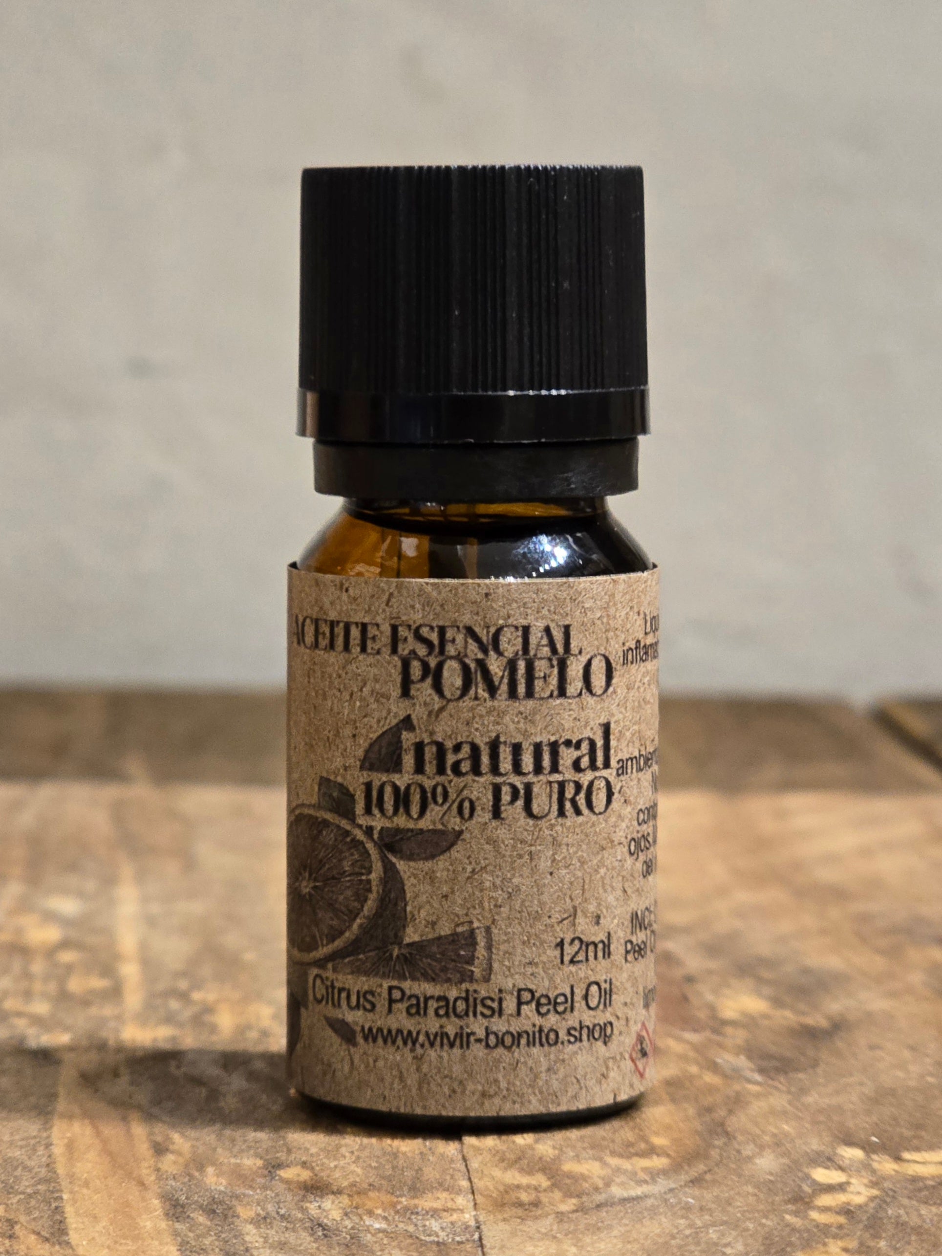 Aceite Esencial de Pomelo Natural 100% Puro