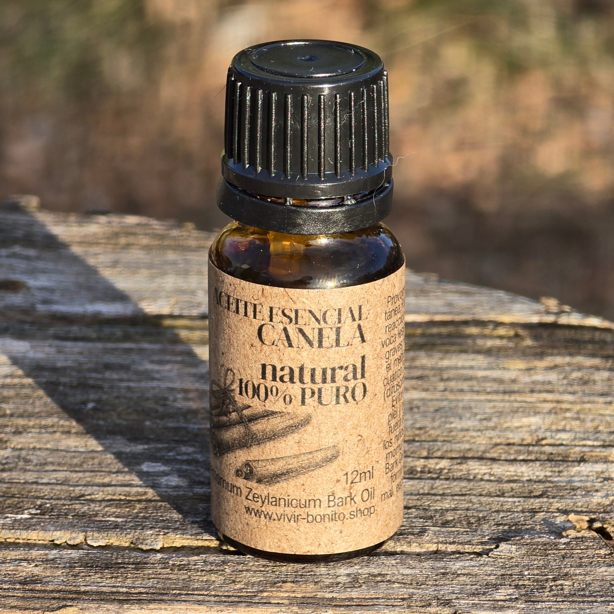 Aceite Esencial de Canela Natural  100% Puro