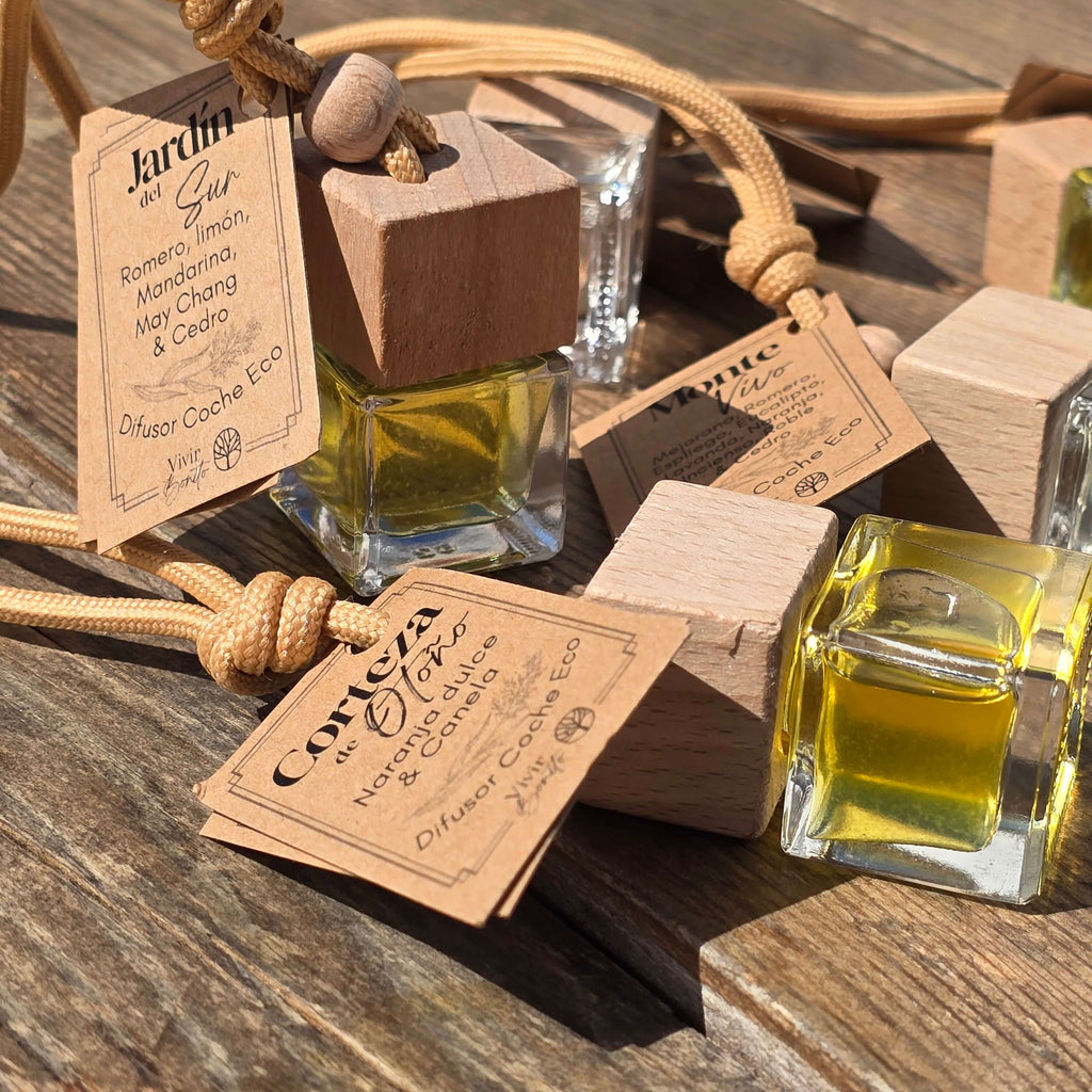 Ambientador Coche Eco · Lavanda & Ámbar · 8 ml
