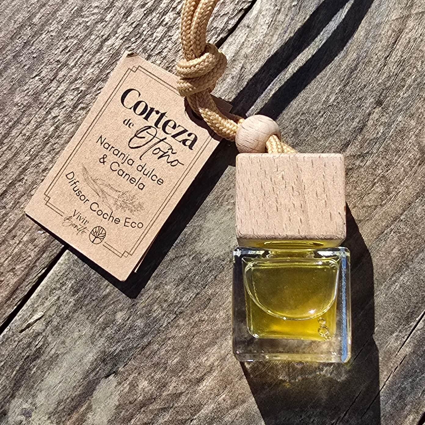 Ambientador Coche Eco · Corteza de Otoño · 8ml