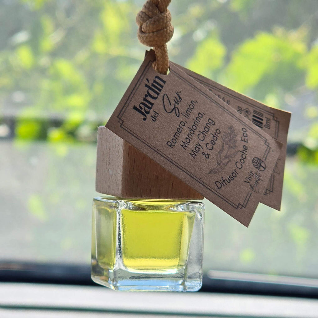Ambientador Coche Eco · Jardín del Sur · 8 ml