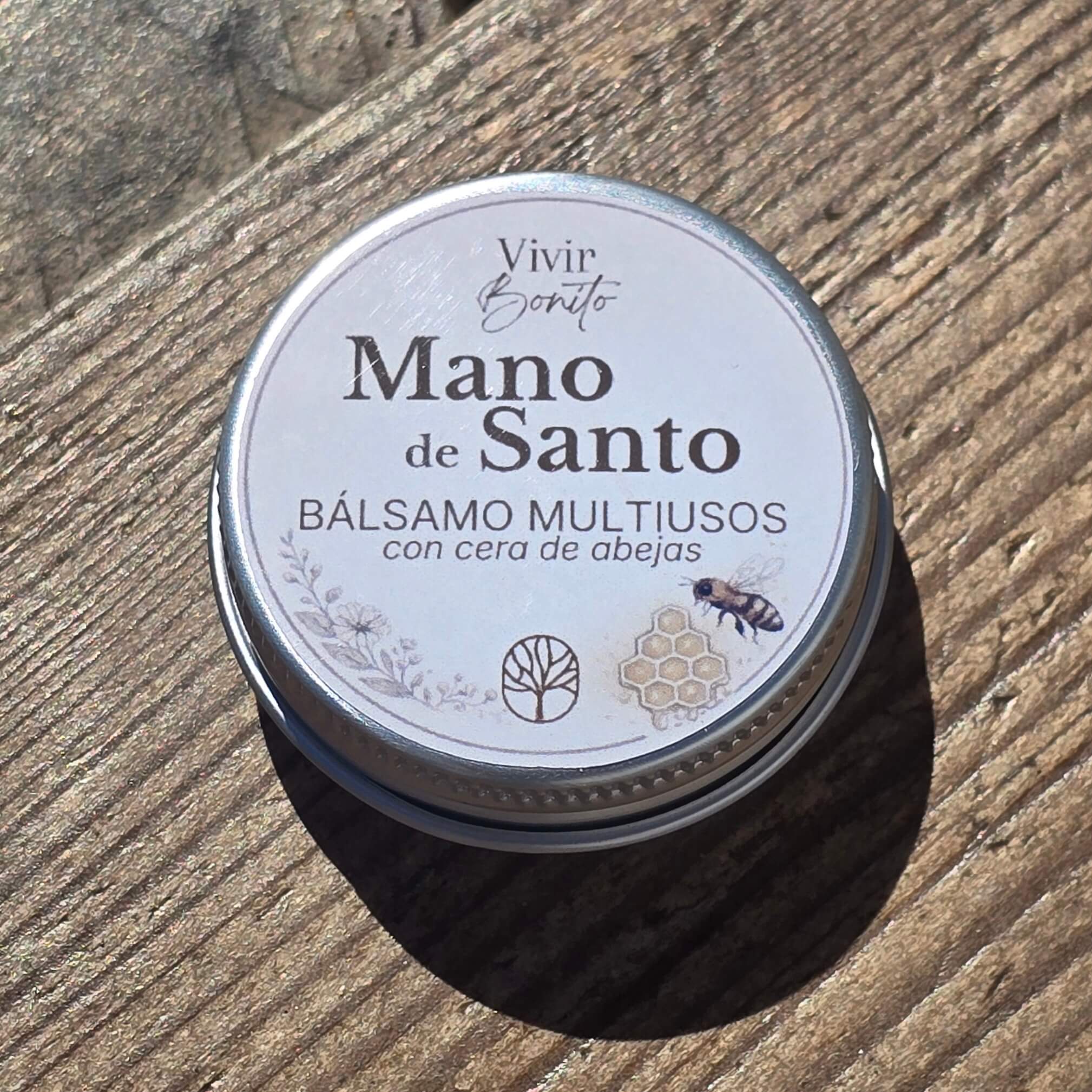 Mano de Santo con Cera de Abejas
