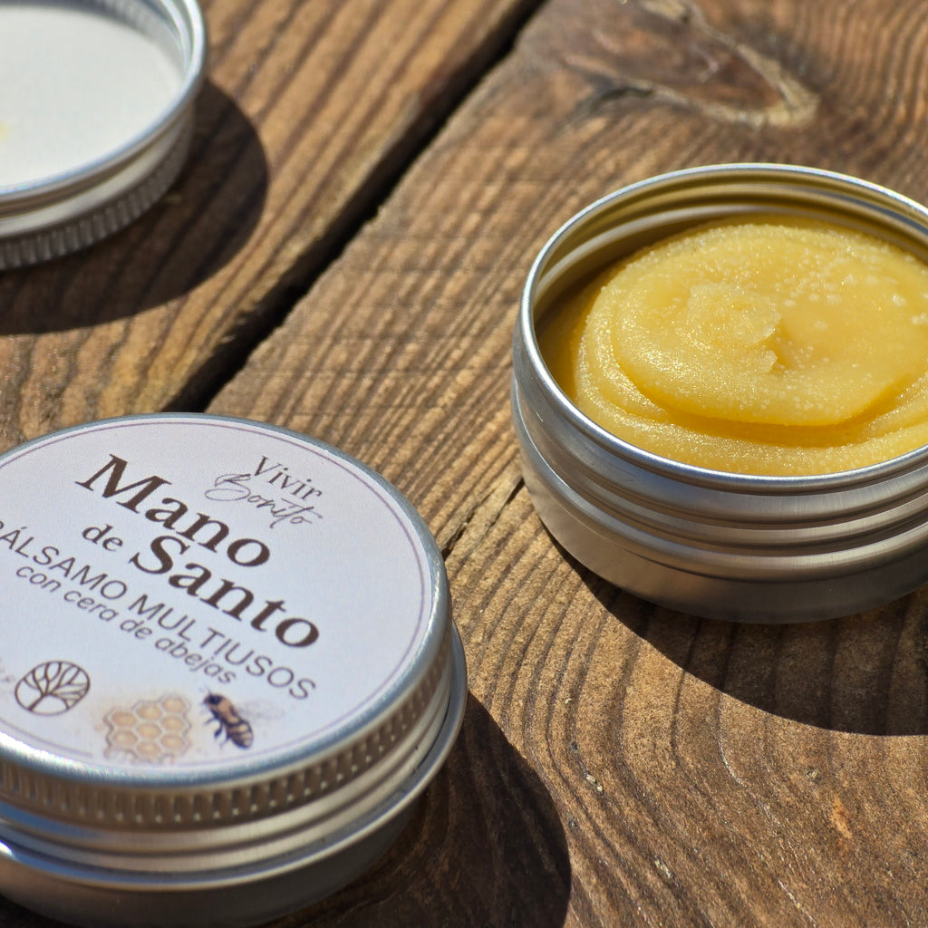 Mano de Santo con Cera de Abejas