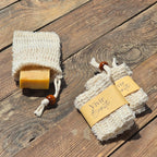 Bolsa de Sisal Natural para Jabón Sólido