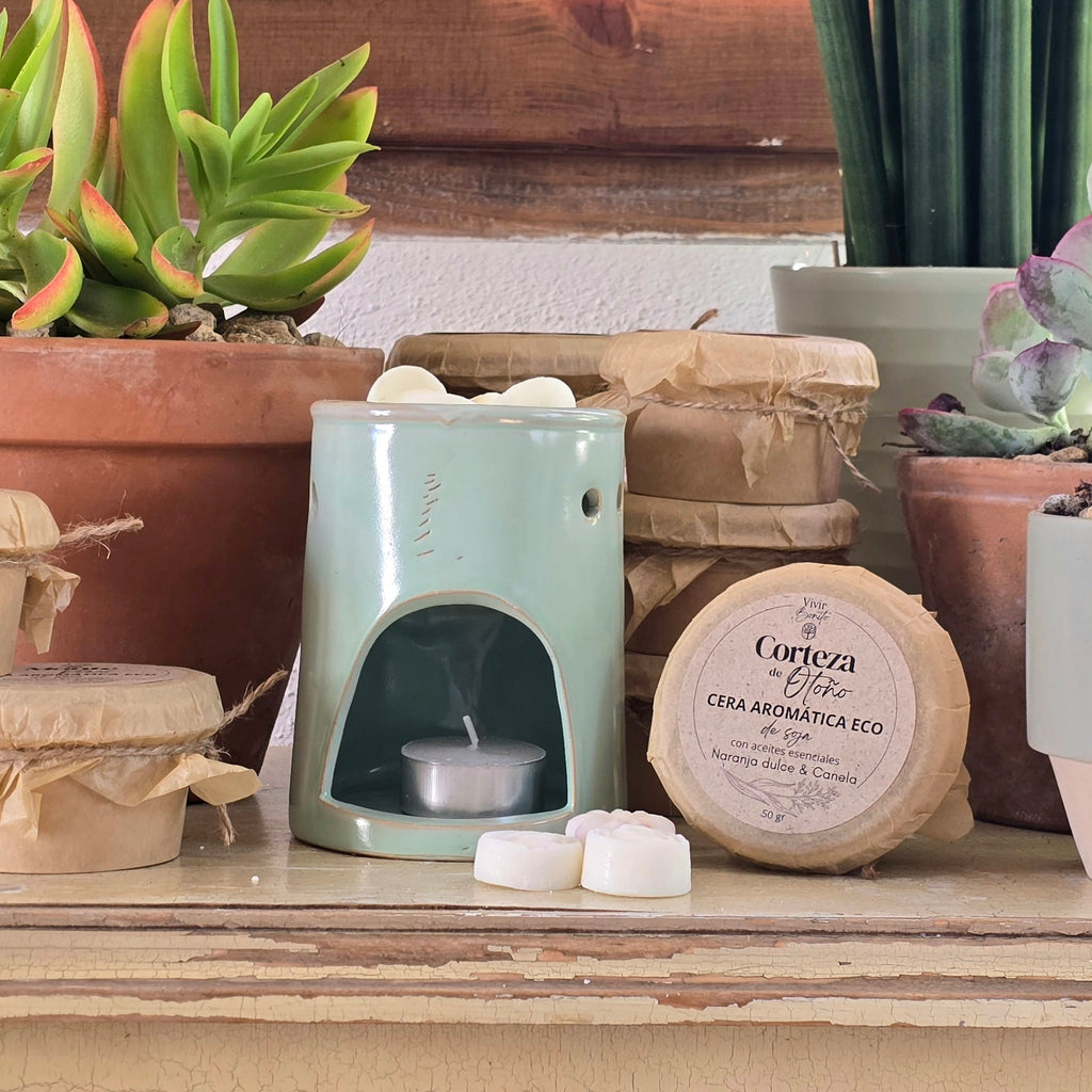 Cera aromática de soja  Eco · Corteza de Otoño · 50 gr