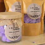 Cera aromática de soja · Lavanda & Romero · 50 gr