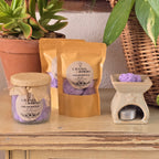 Cera aromática de soja · Lavanda & Romero · 50 gr