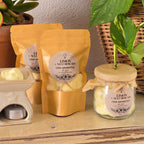 Cera aromática de soja · Limón & Nuez Moscada · 50 gr