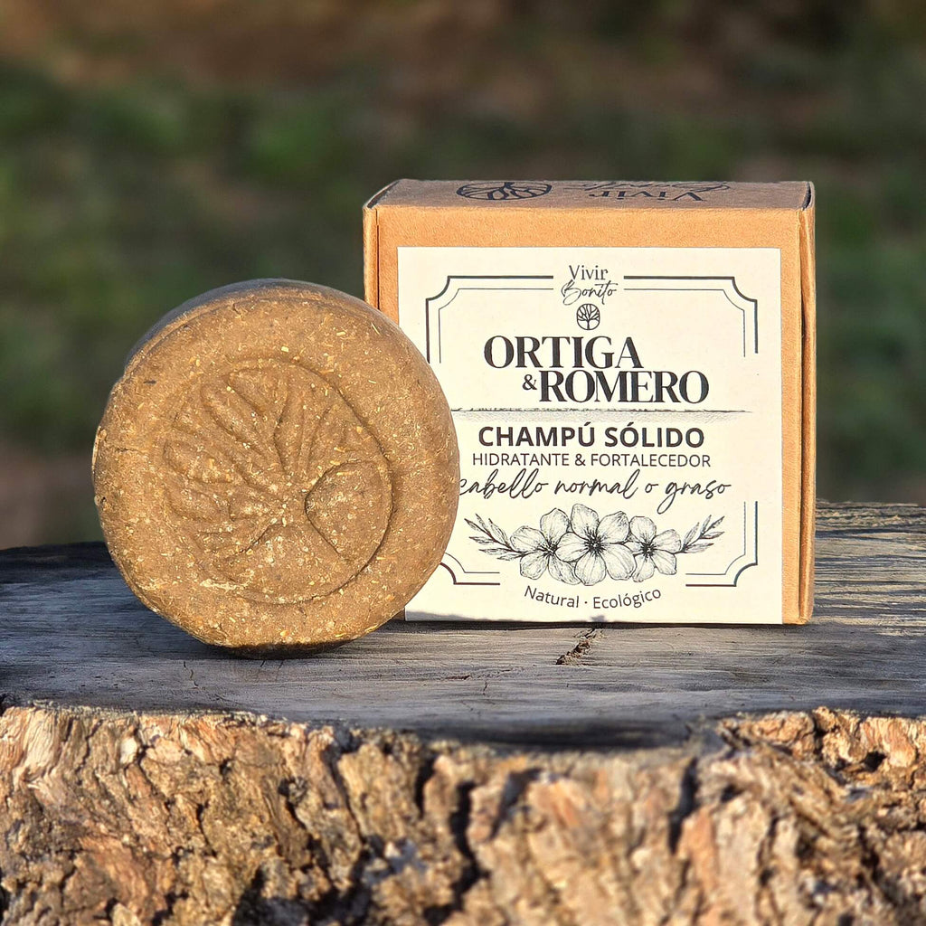 Champú Sólido Natural · Ortiga & Romero