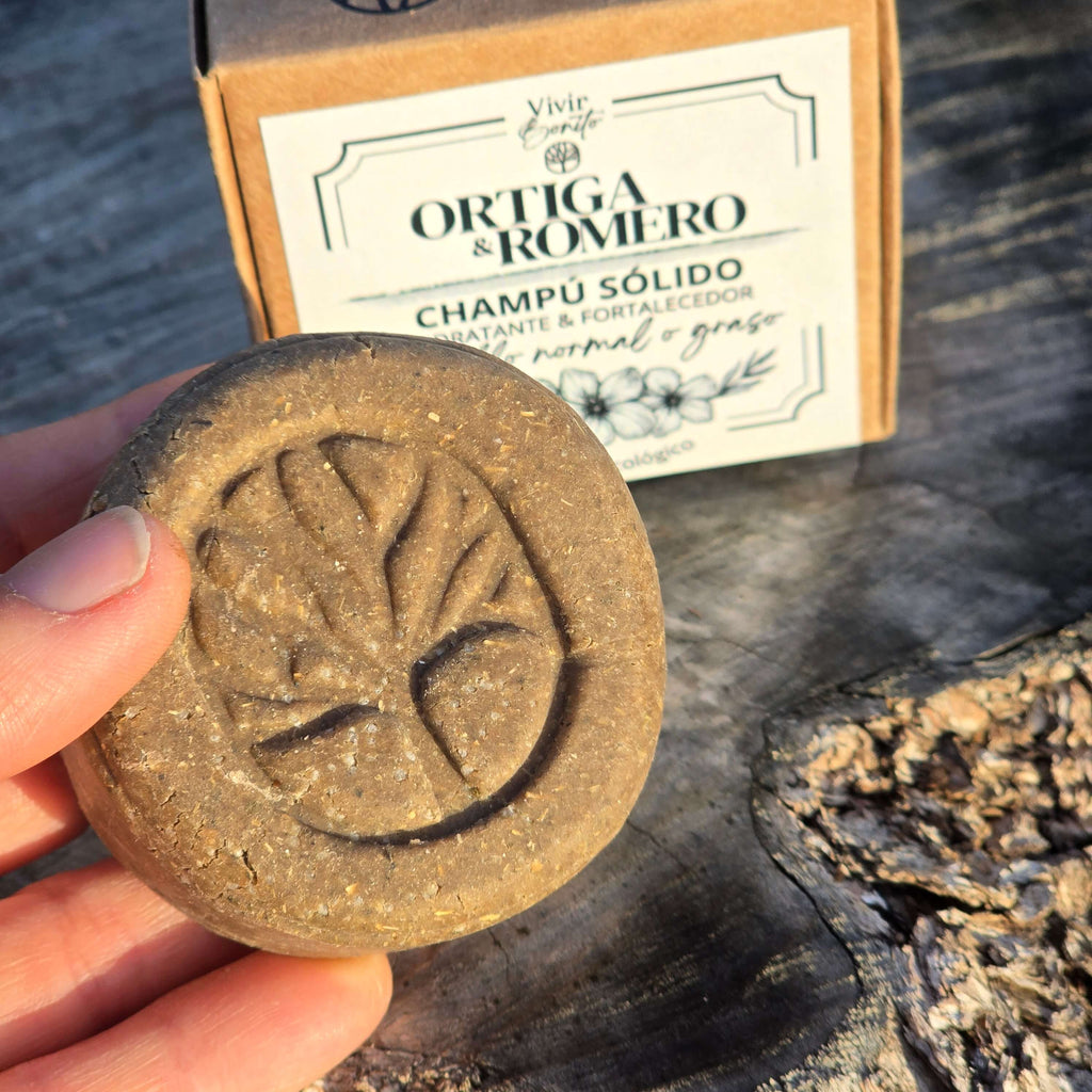 Champú Sólido Natural · Ortiga & Romero