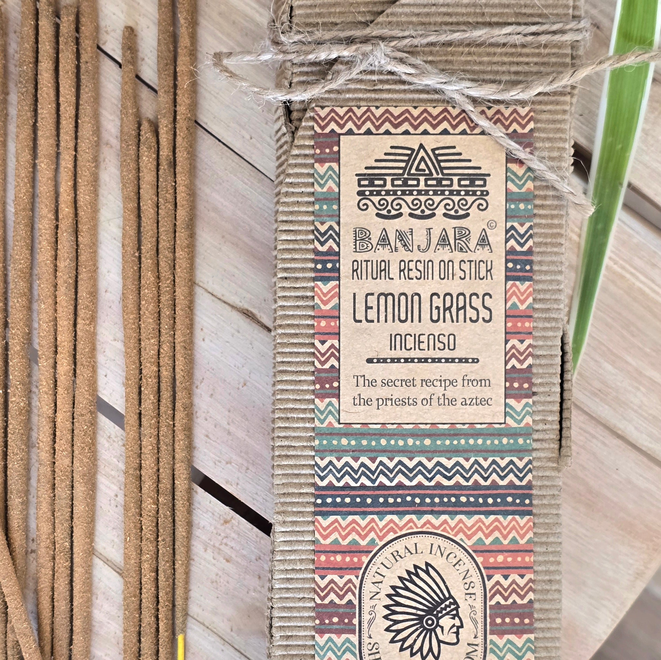 Incienso Lemongrass Artesano Banjara