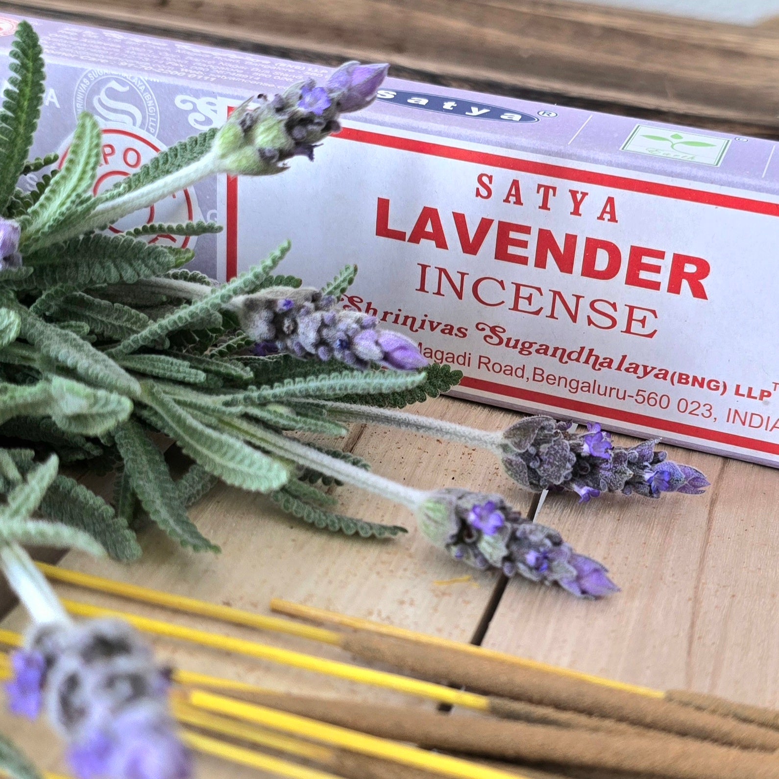 Incienso Lavanda Satya