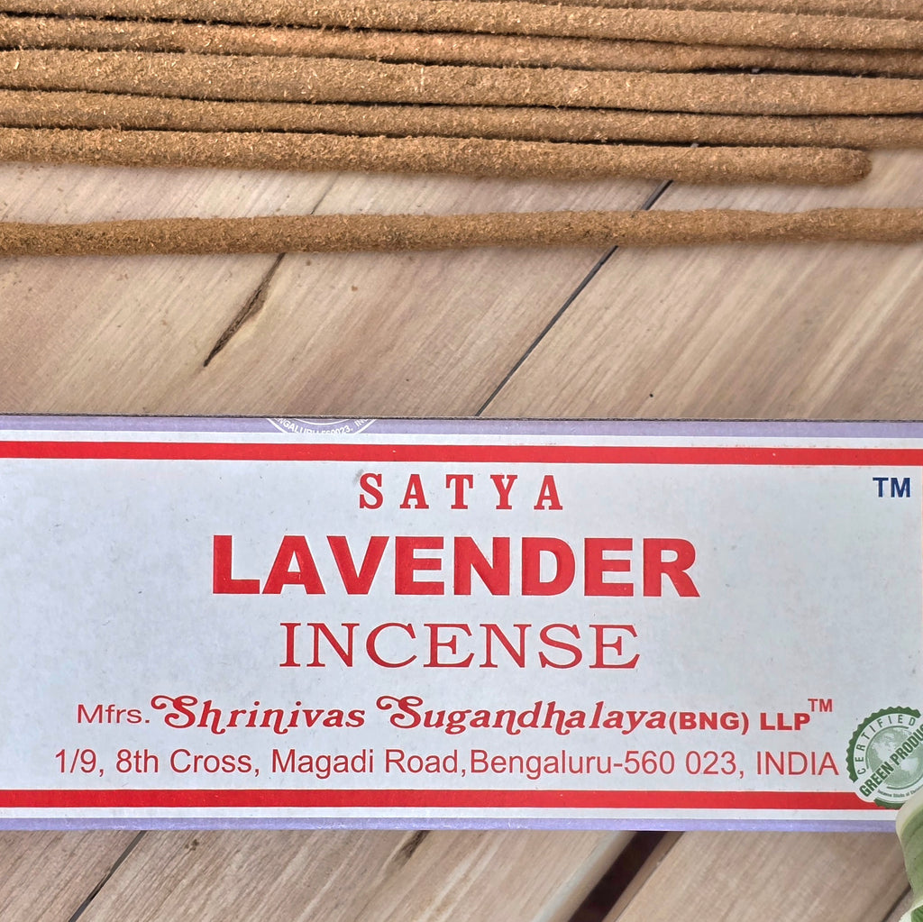 Incienso Lavanda Satya