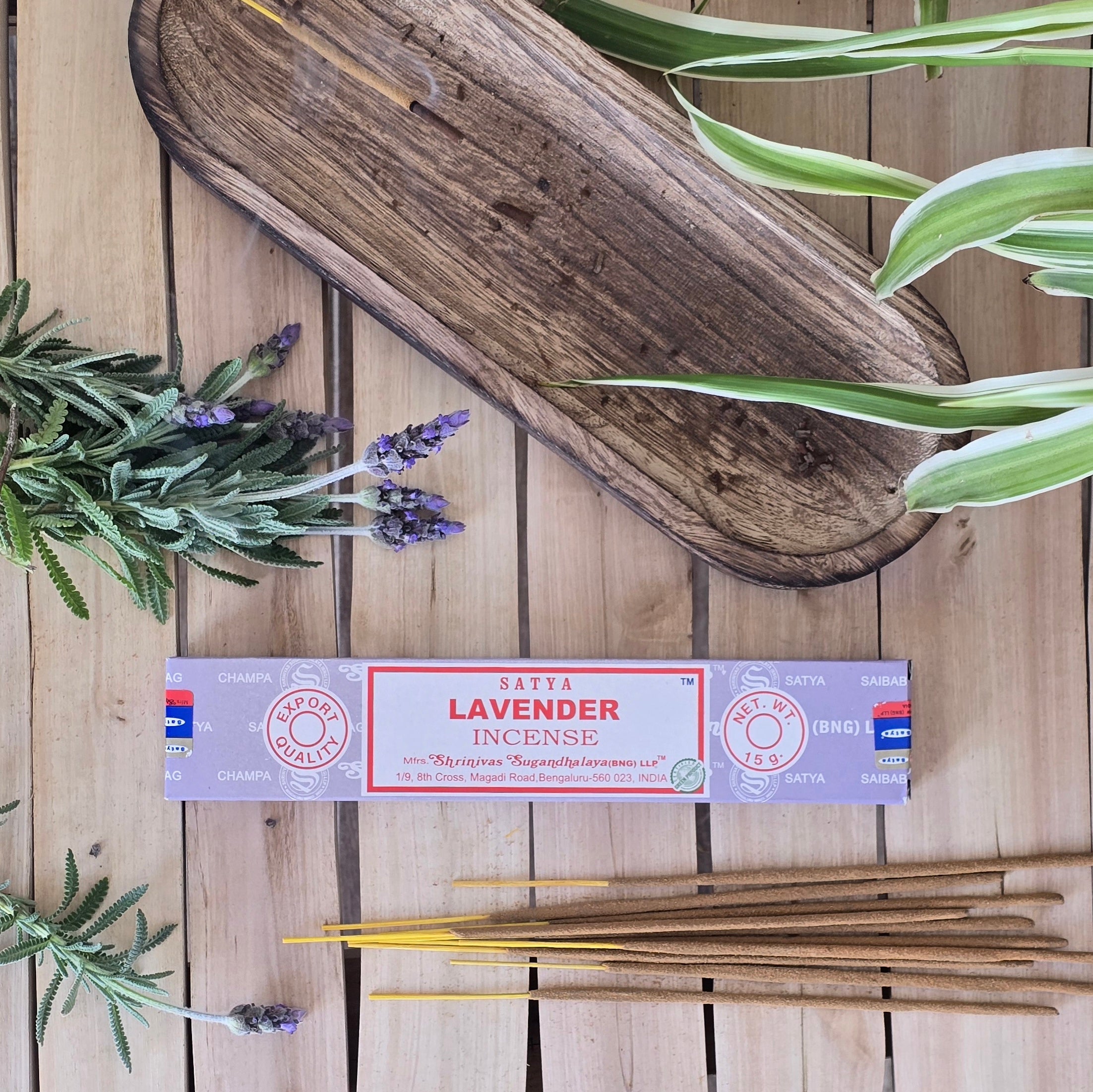 Incienso Lavanda Satya