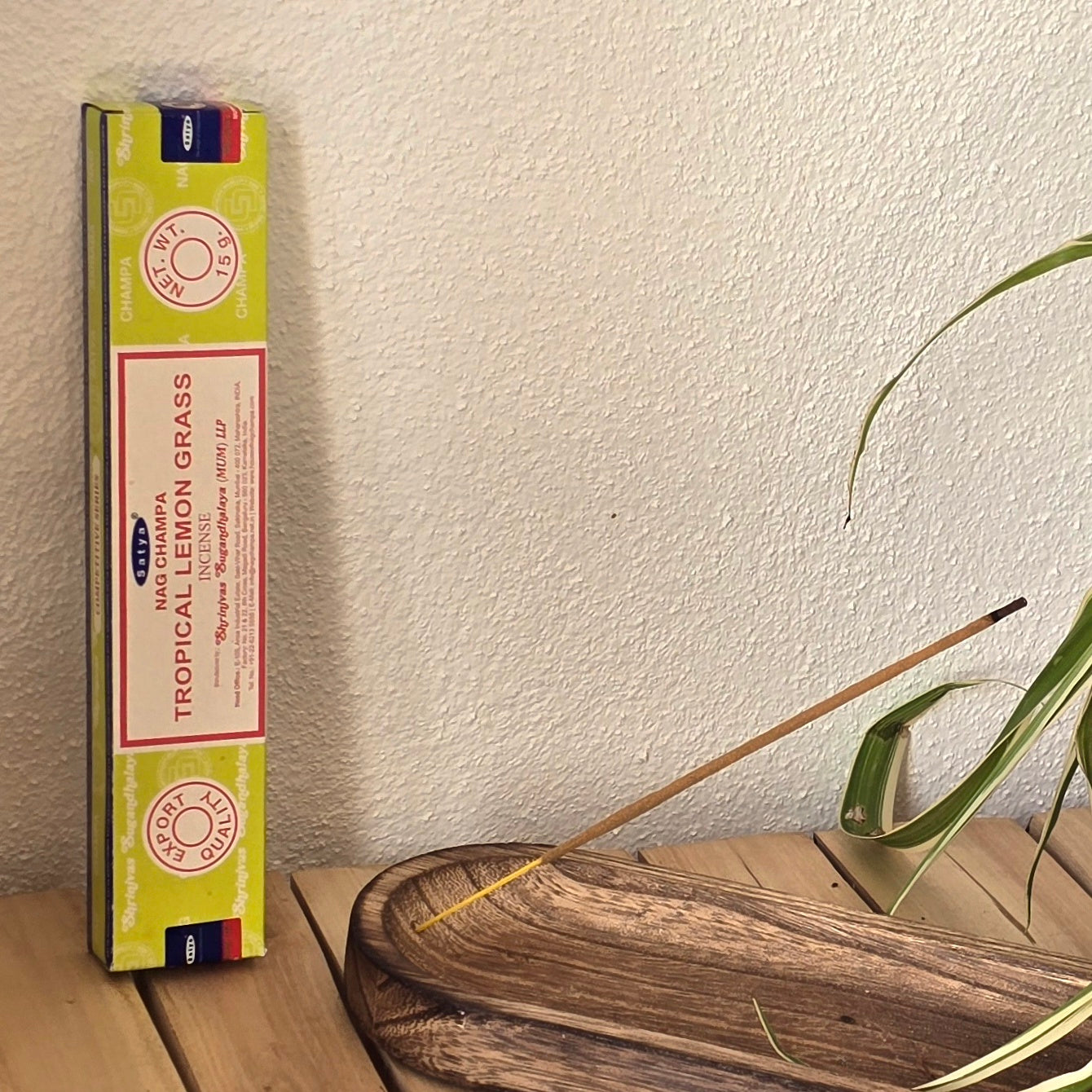 Incienso Tropical Lemongrass Satya