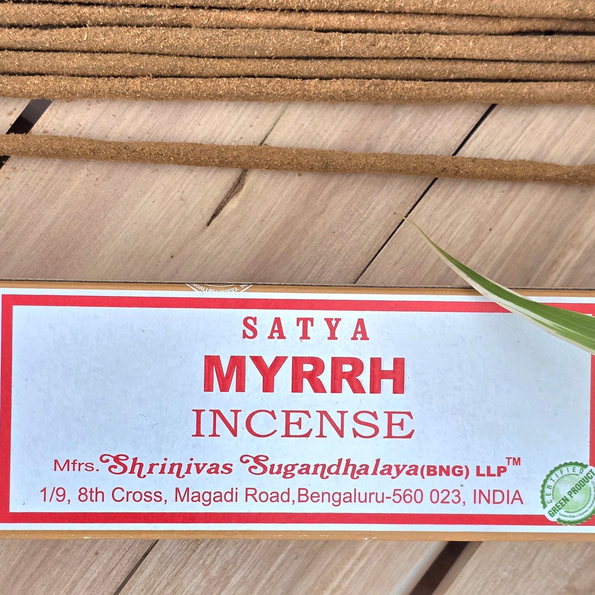 Incienso Mirra Satya