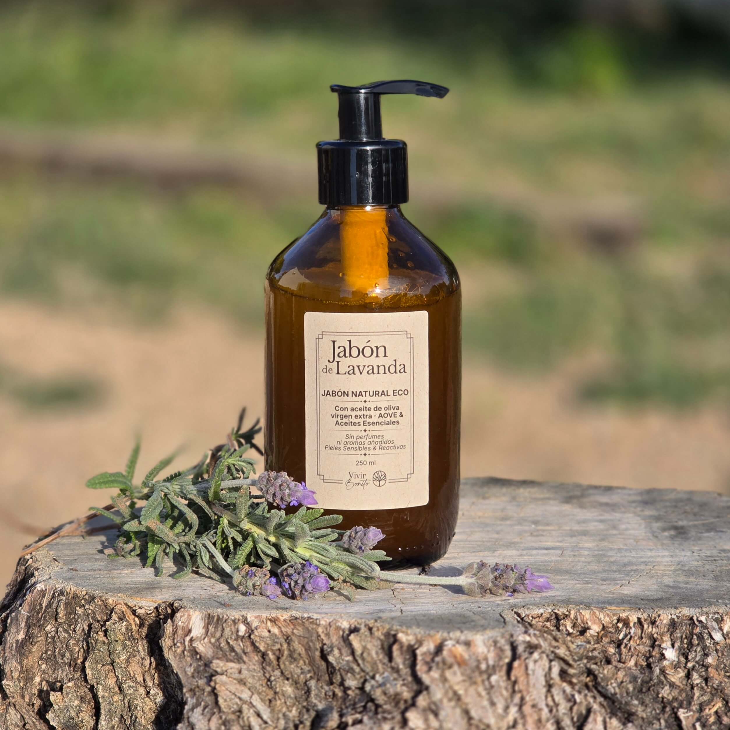 Jabón Natural Ecológico de Lavanda · 250 ml