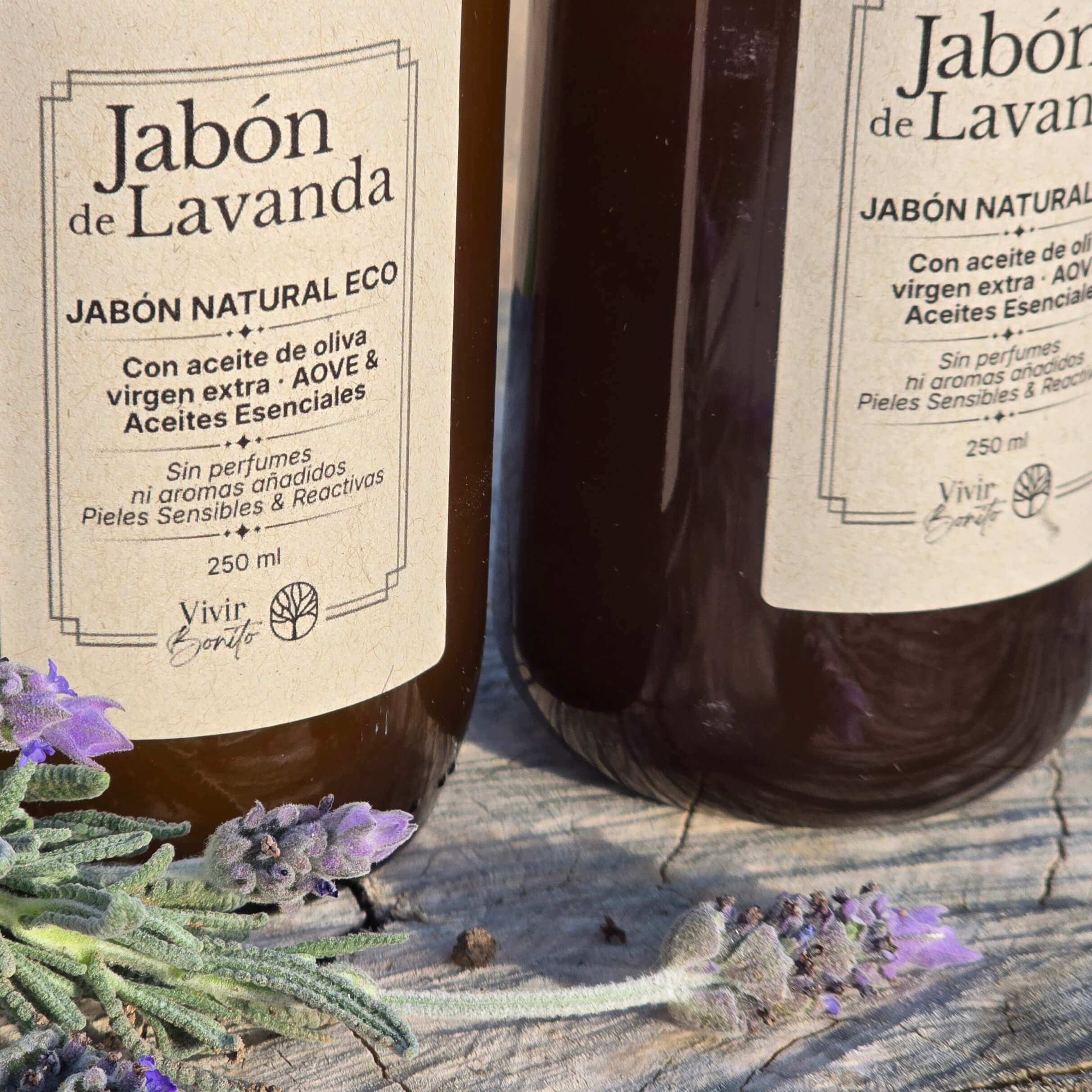 Jabón Natural Ecológico de Lavanda · 250 ml