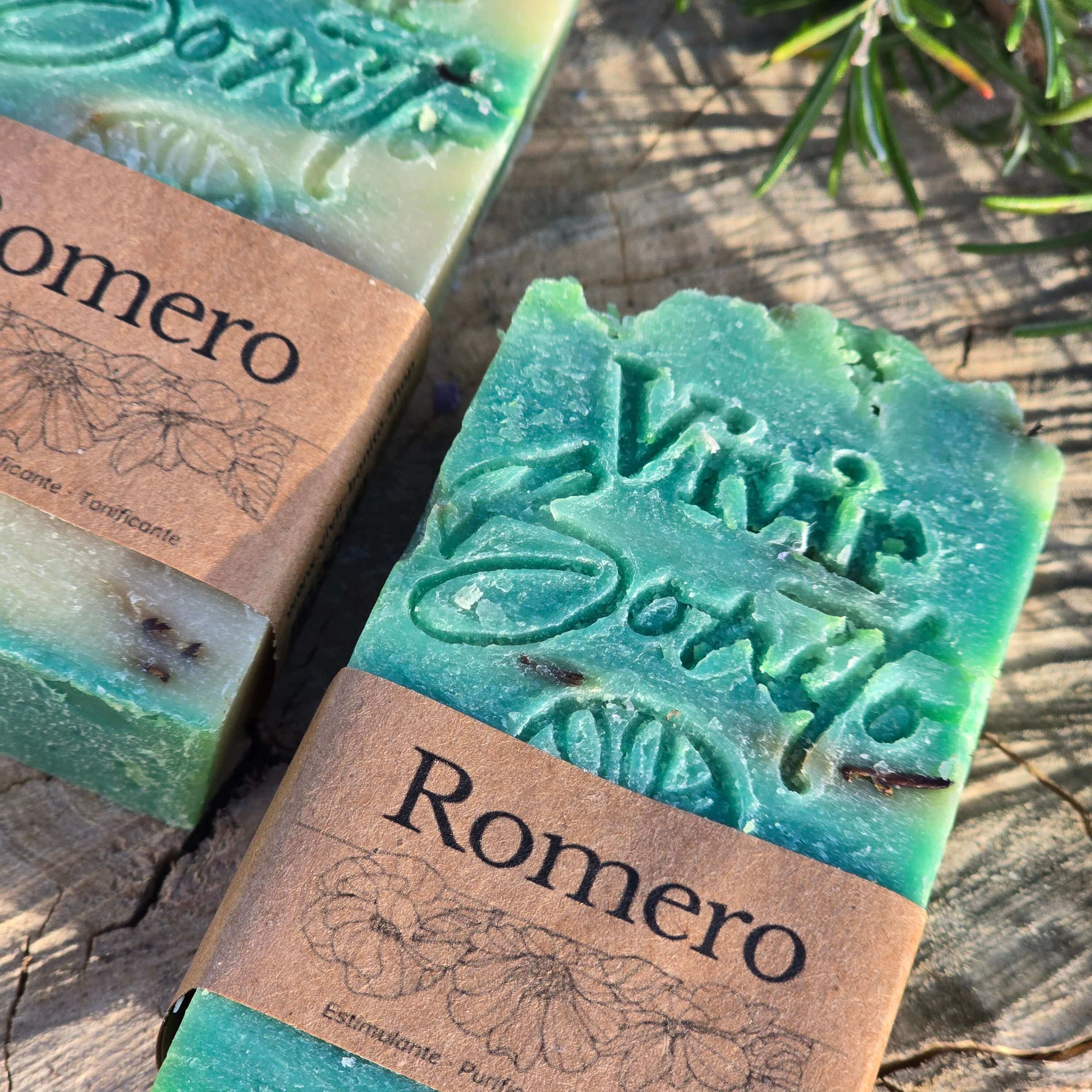 Jabón Natural Artesano · Romero · 100 gr