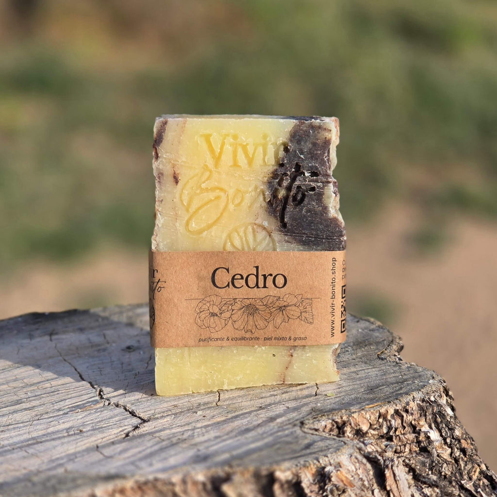 Jabón Natural Artesano · Cedro · 100 gr