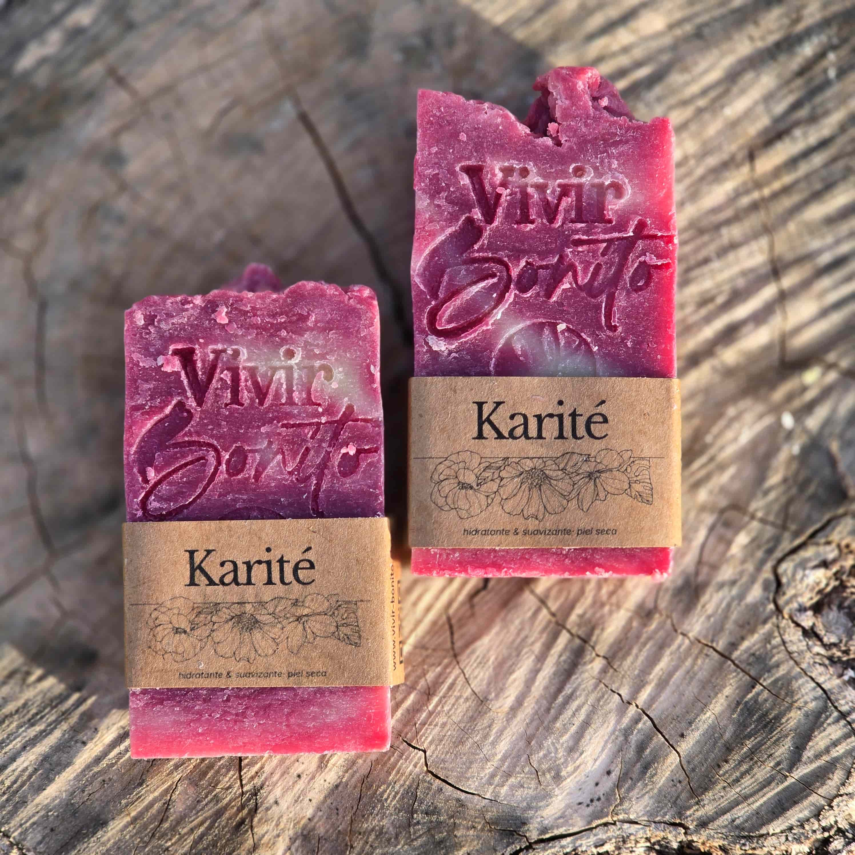 Jabón Natural Artesano · Karité · 100 gr