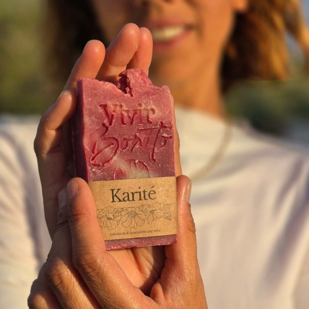 Jabón Natural Artesano · Karité · 100 gr