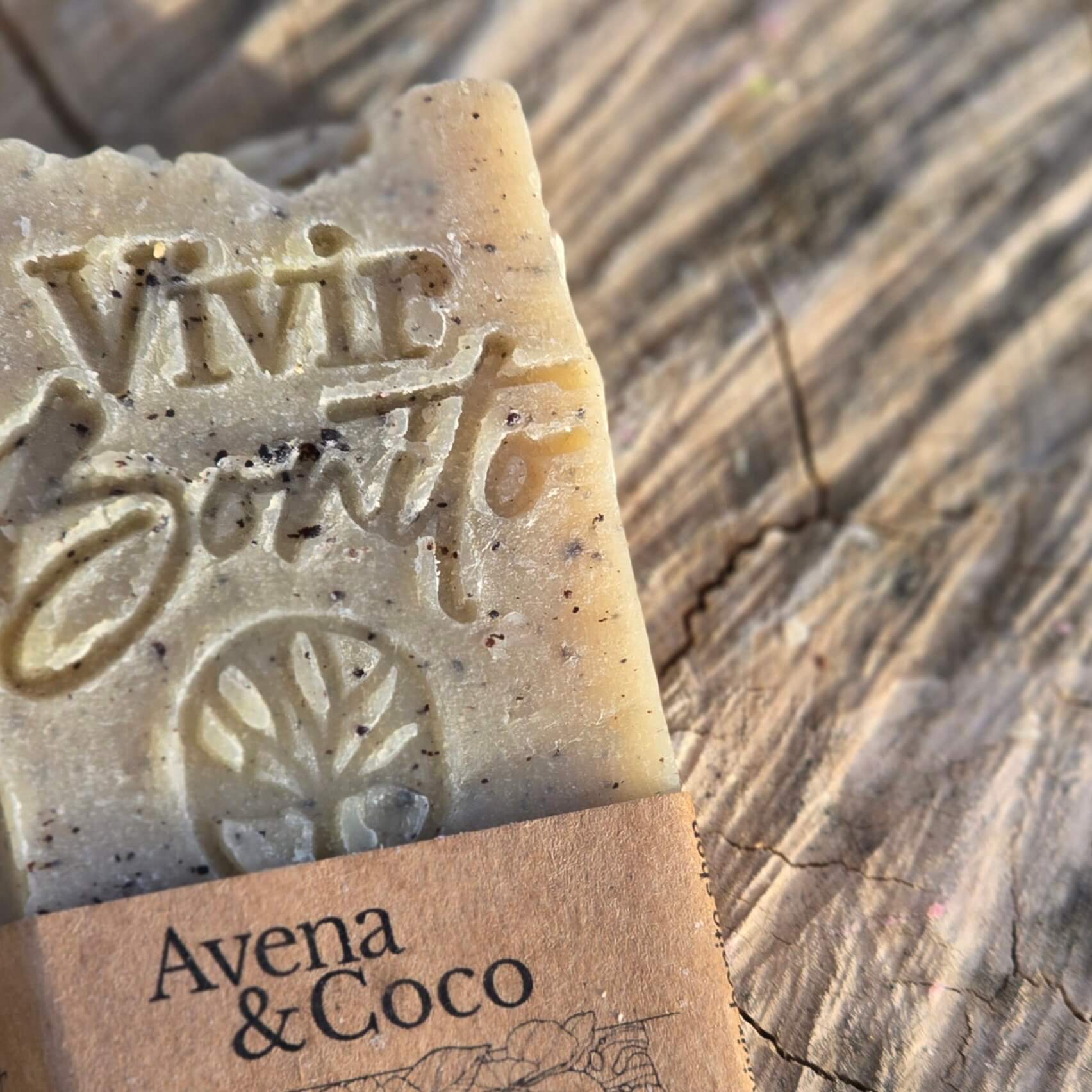 Jabón Natural Artesano · Avena & Coco · 100 gr