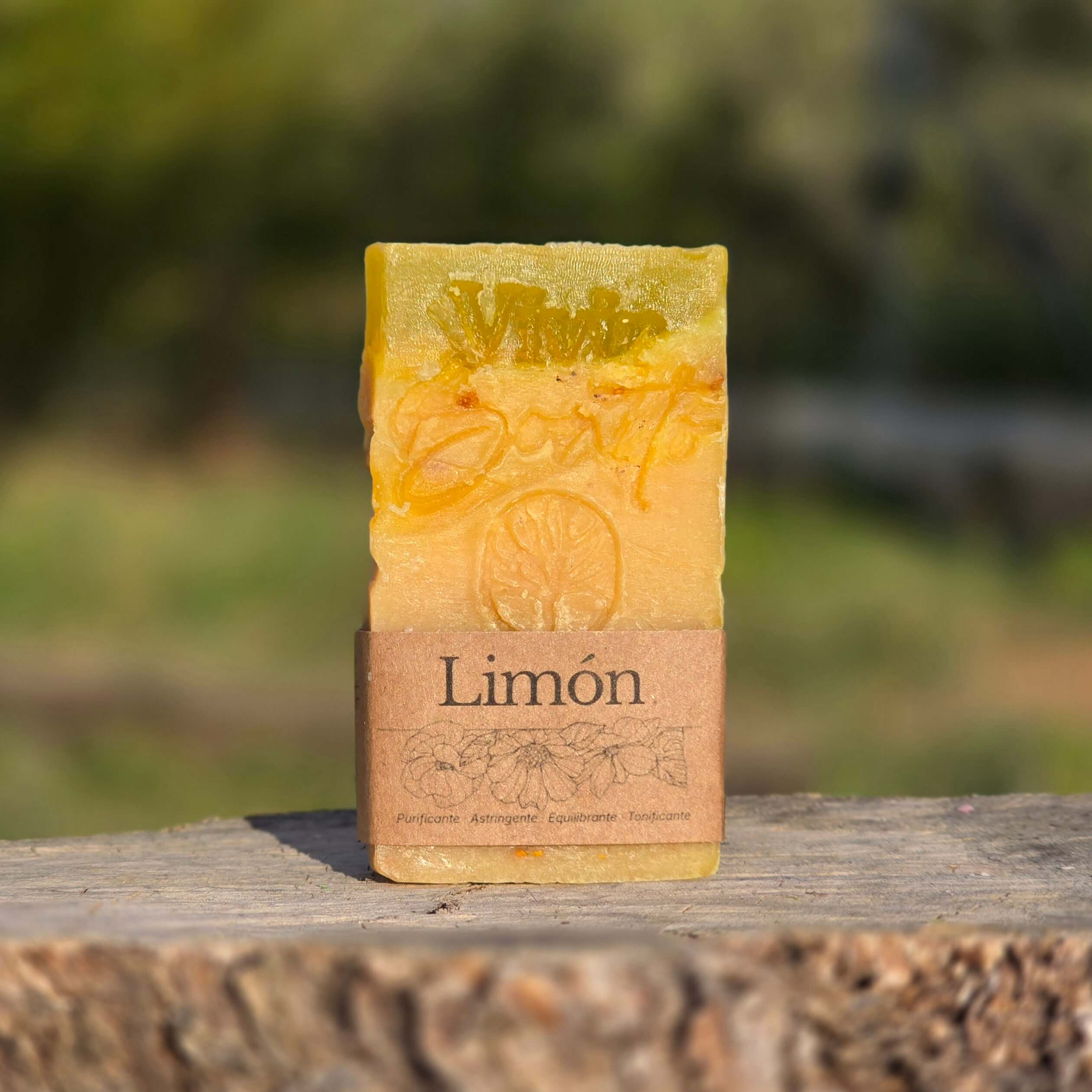 Jabón Natural Artesano · Limón · 100 gr
