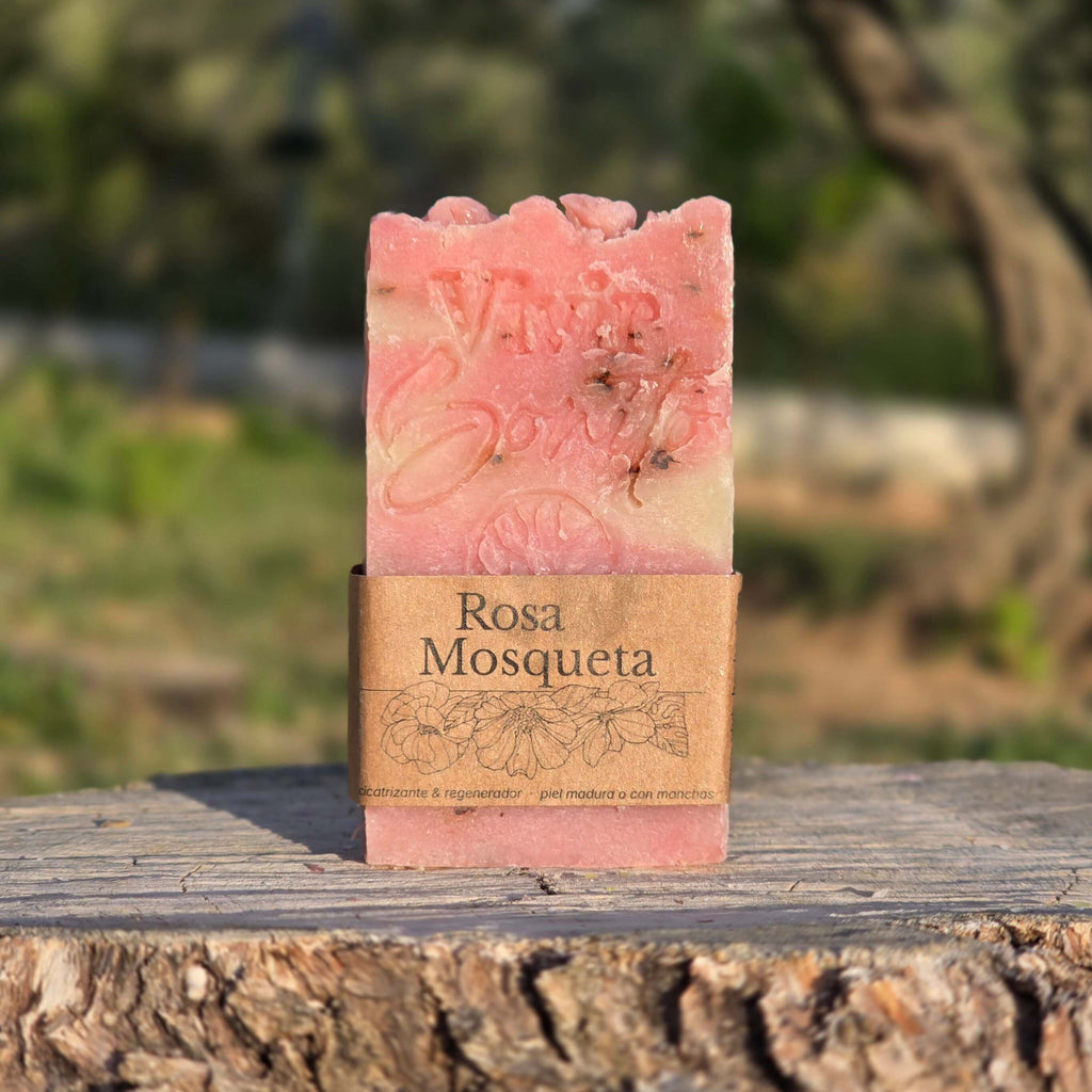 Jabón Natural Artesano · Rosa Mosqueta · 100 gr