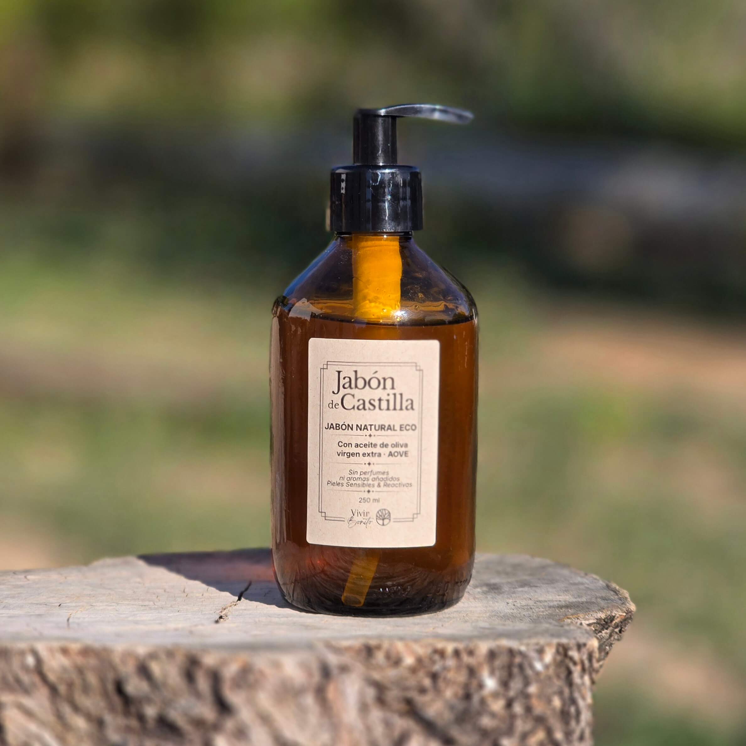 Jabón Natural de Castilla AOVE · 250 ml