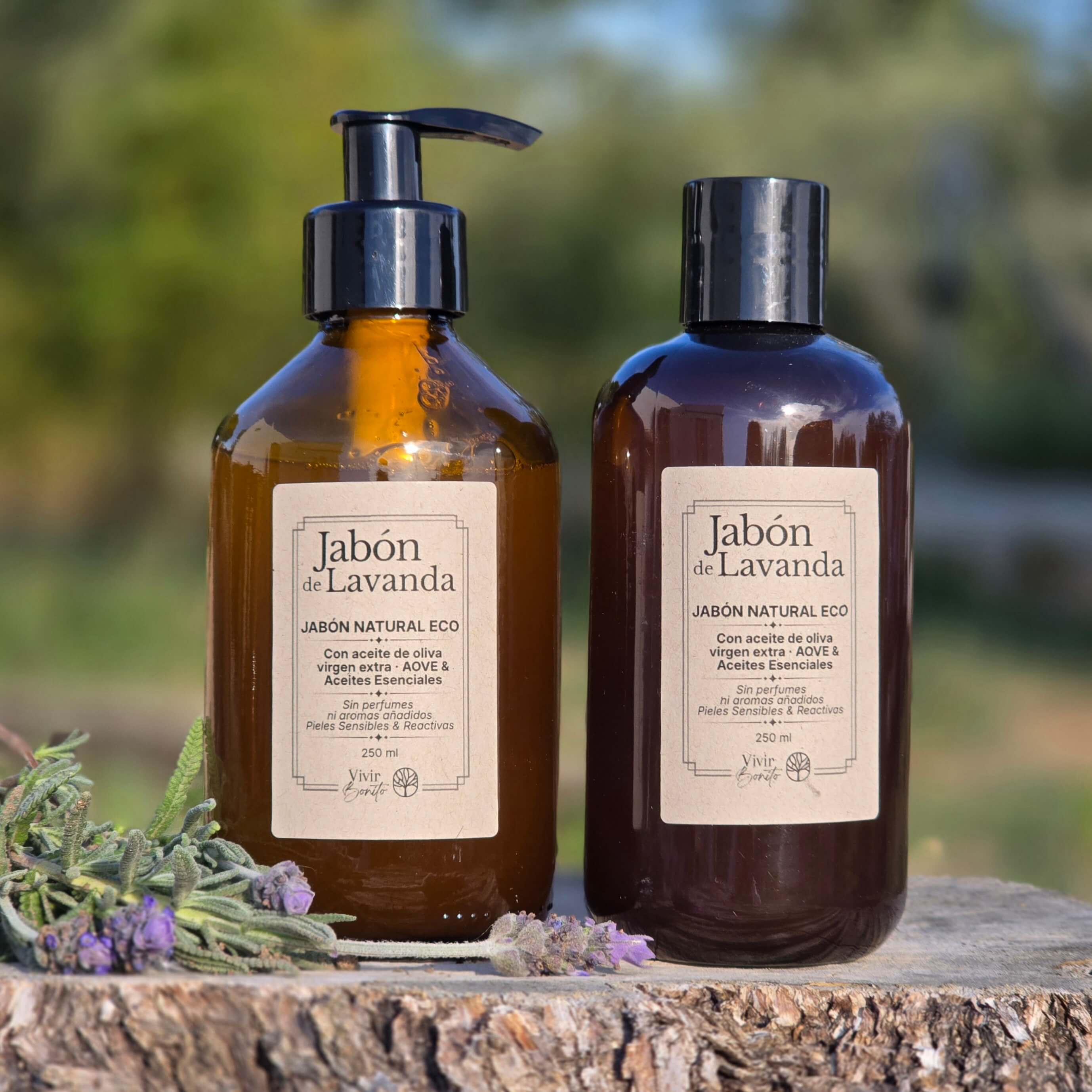 Jabón Natural Ecológico de Lavanda · 250 ml