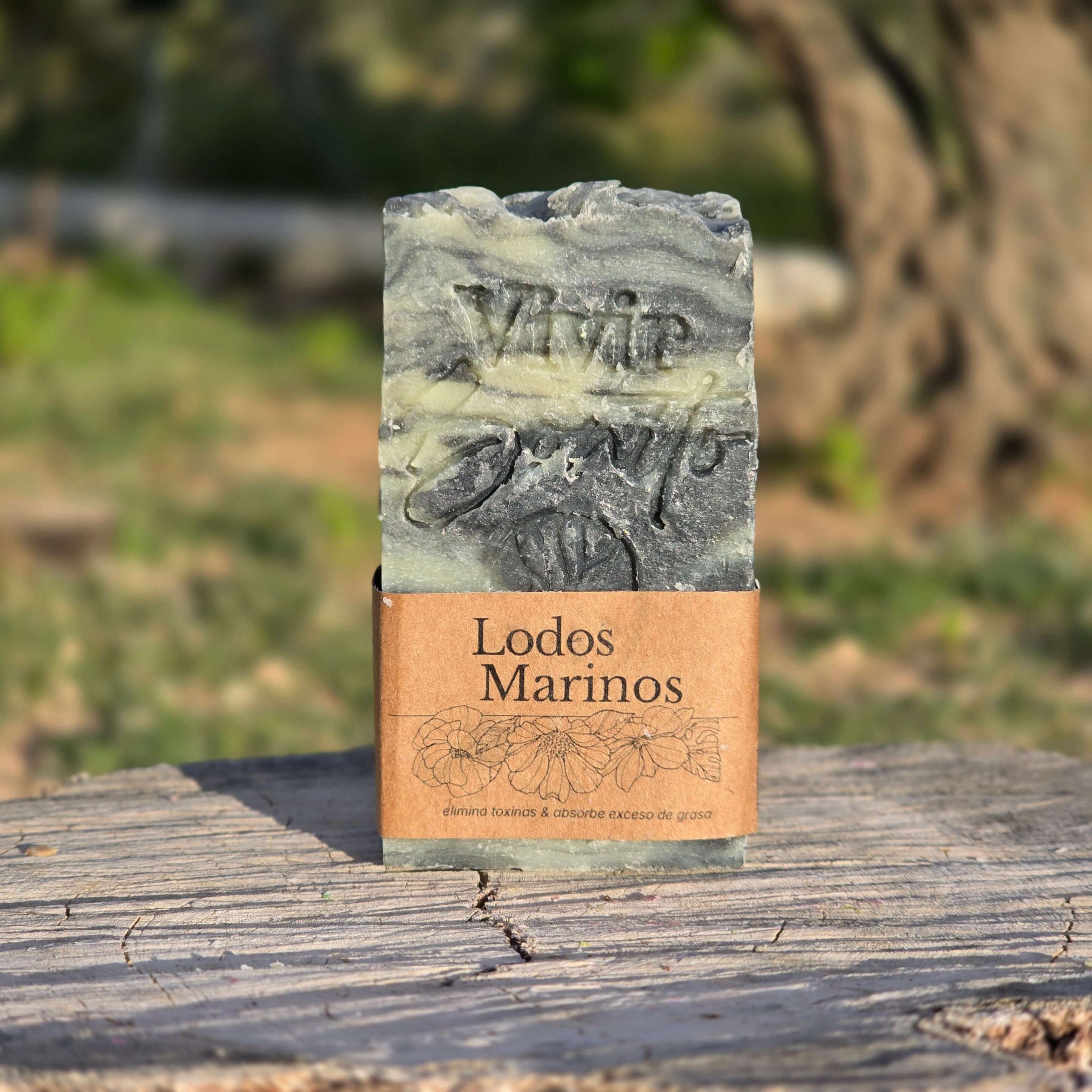 Jabón Natural Artesano · Lodos Marinos · 100 gr