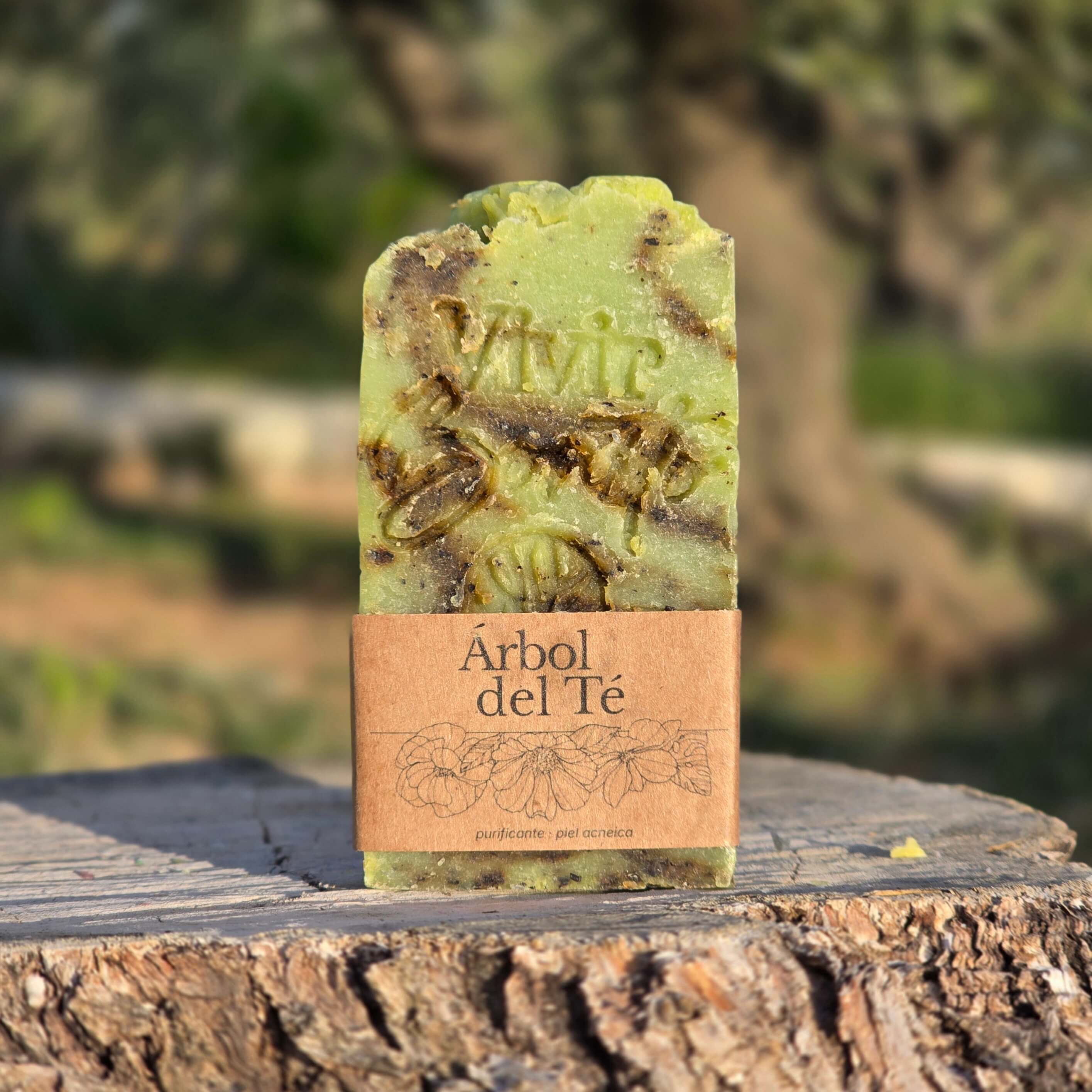 Jabón Natural Artesano · Árbol del Té · 100 gr