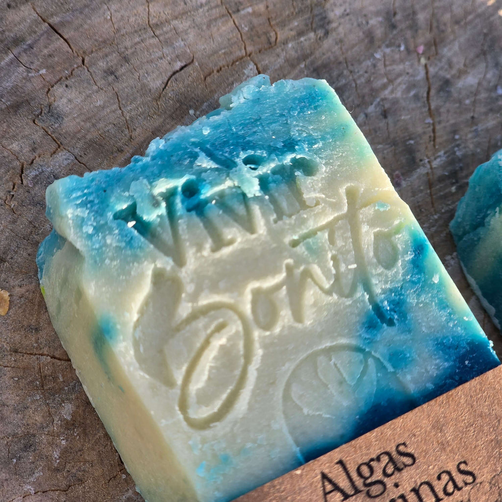 Jabón Natural Artesano · Algas Marinas · 100 gr
