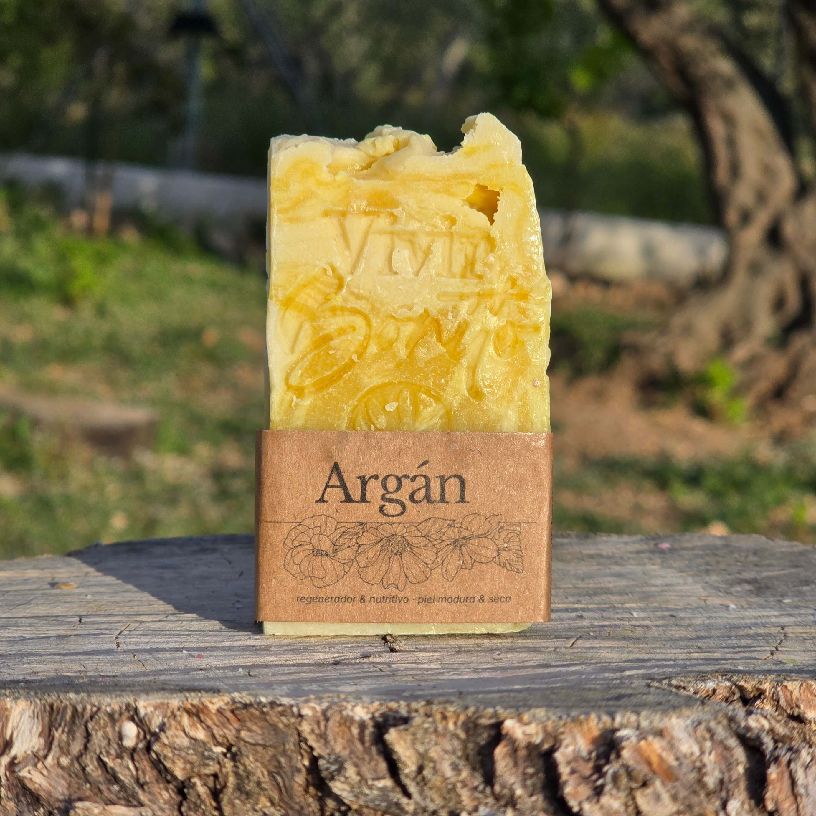 Jabón Natural Artesano · Argán · 100 gr