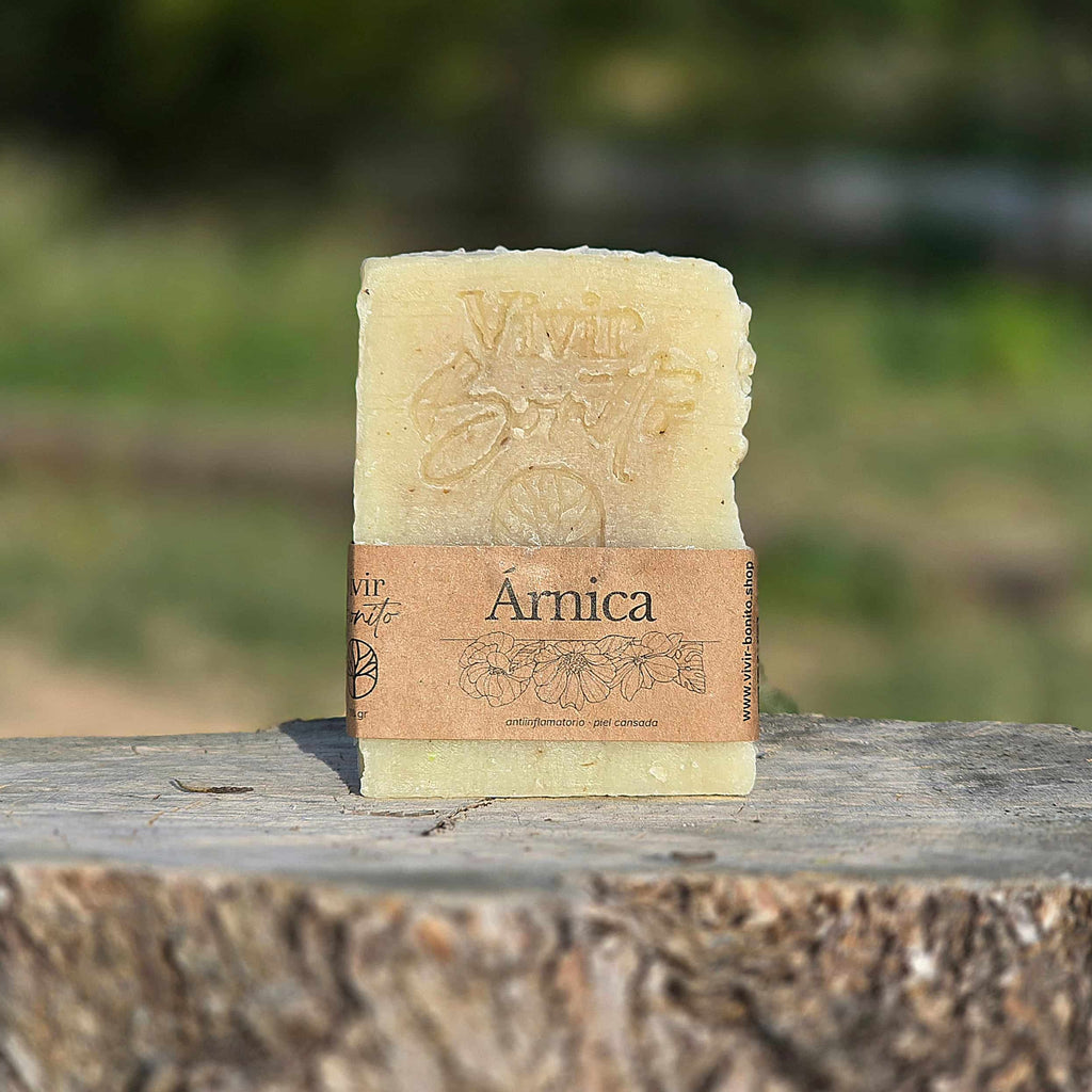 Jabón Natural Artesano · Árnica · 100 gr