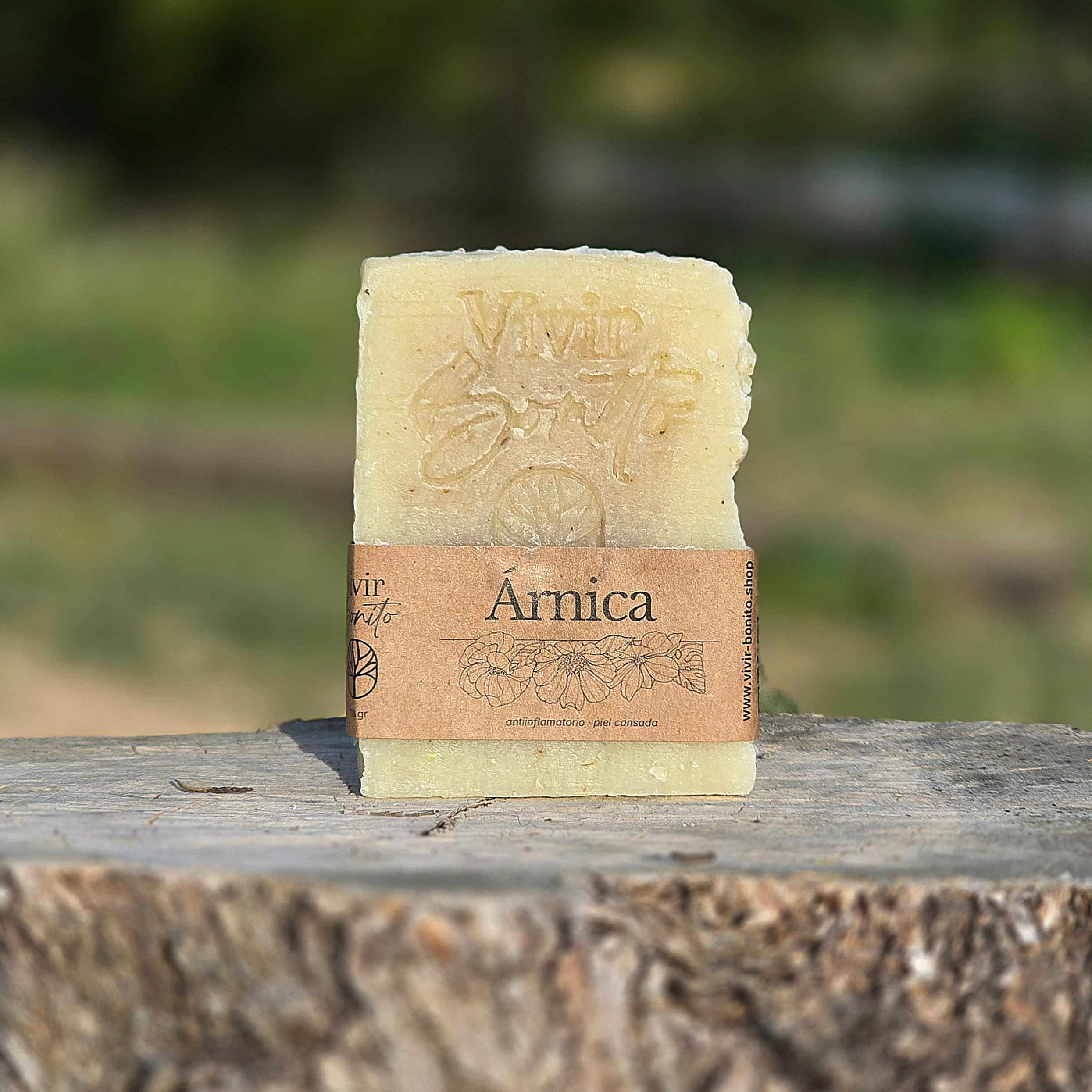 Jabón Natural Artesano · Árnica · 100 gr