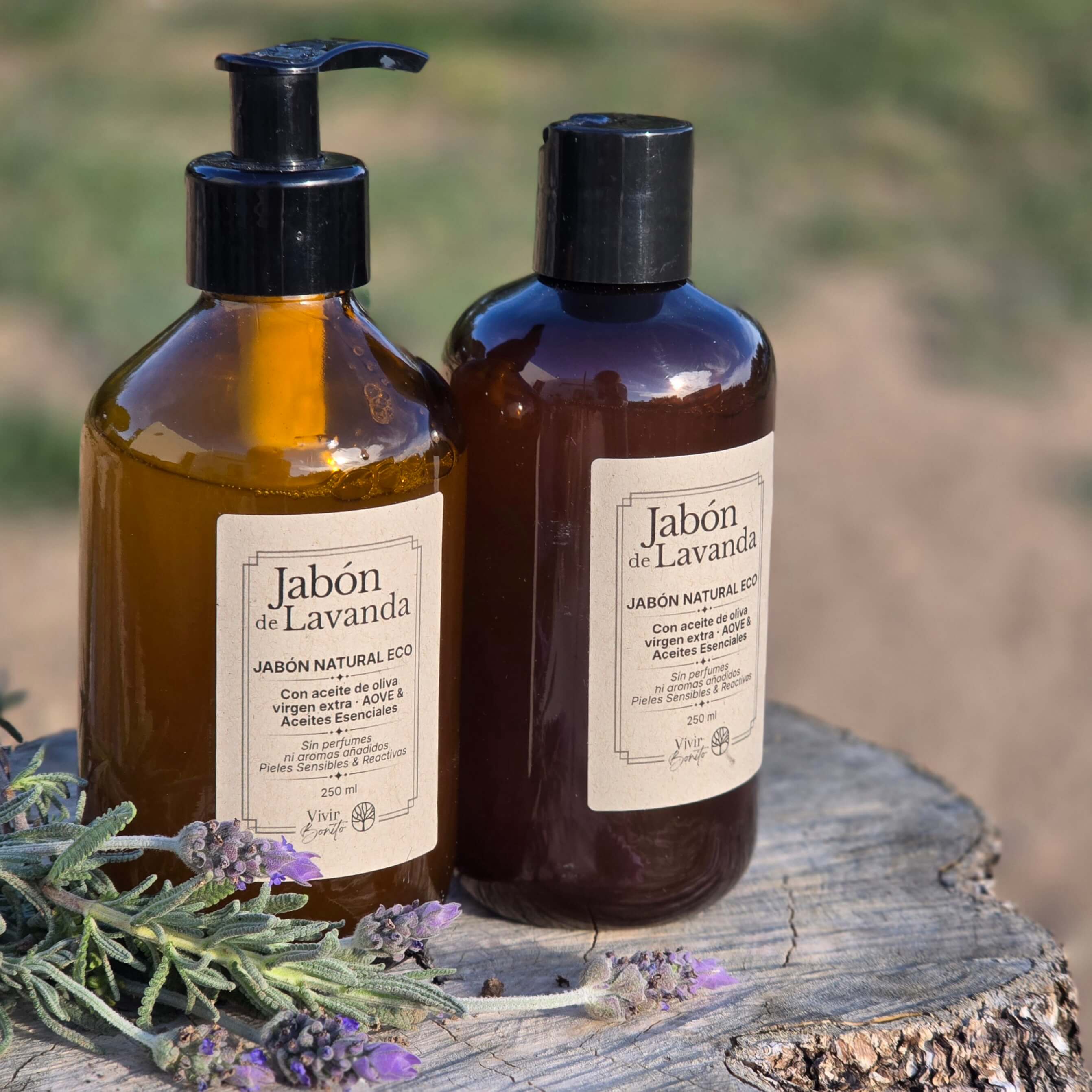 Jabón Natural de Castilla AOVE · 250 ml