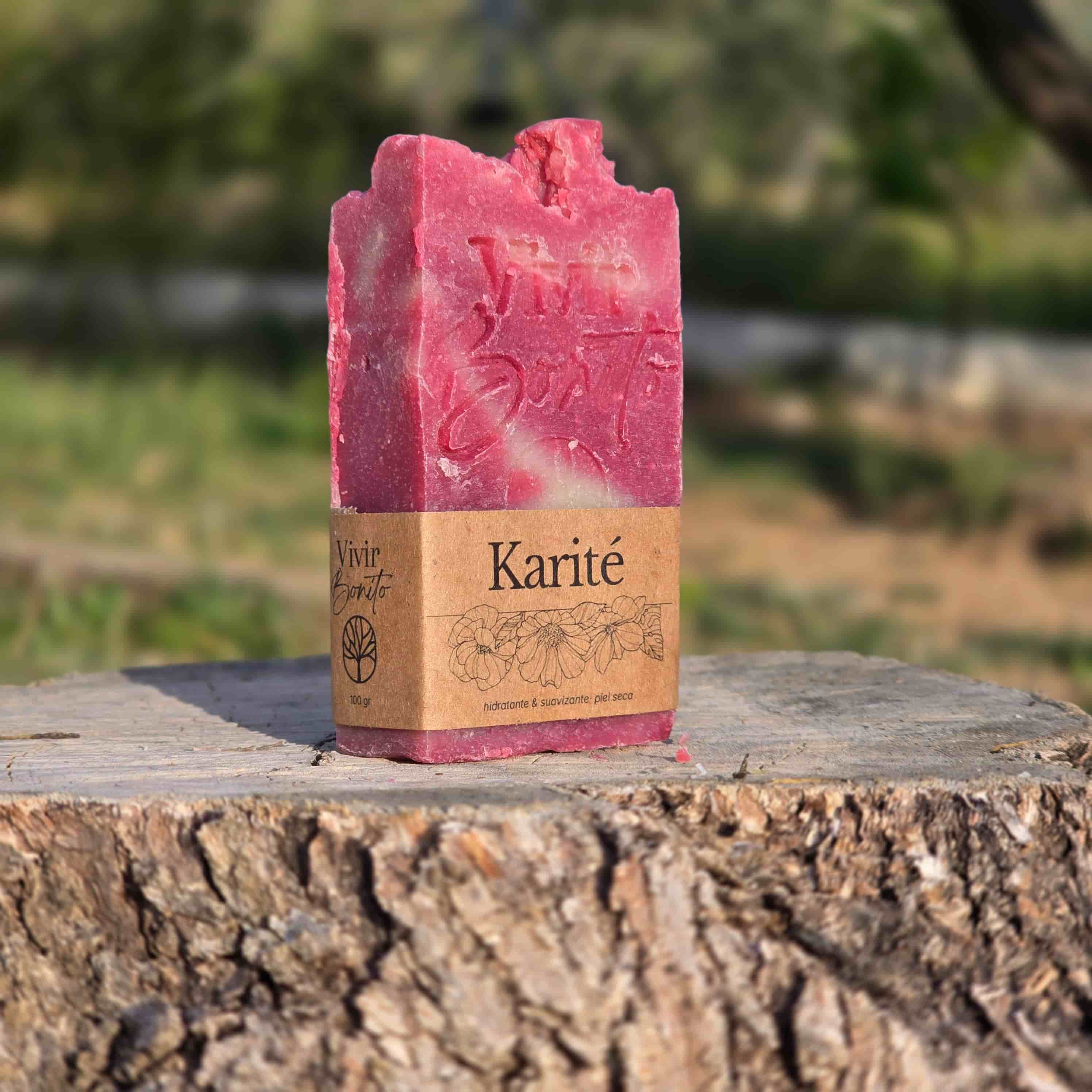 Jabón Natural Artesano · Karité · 100 gr