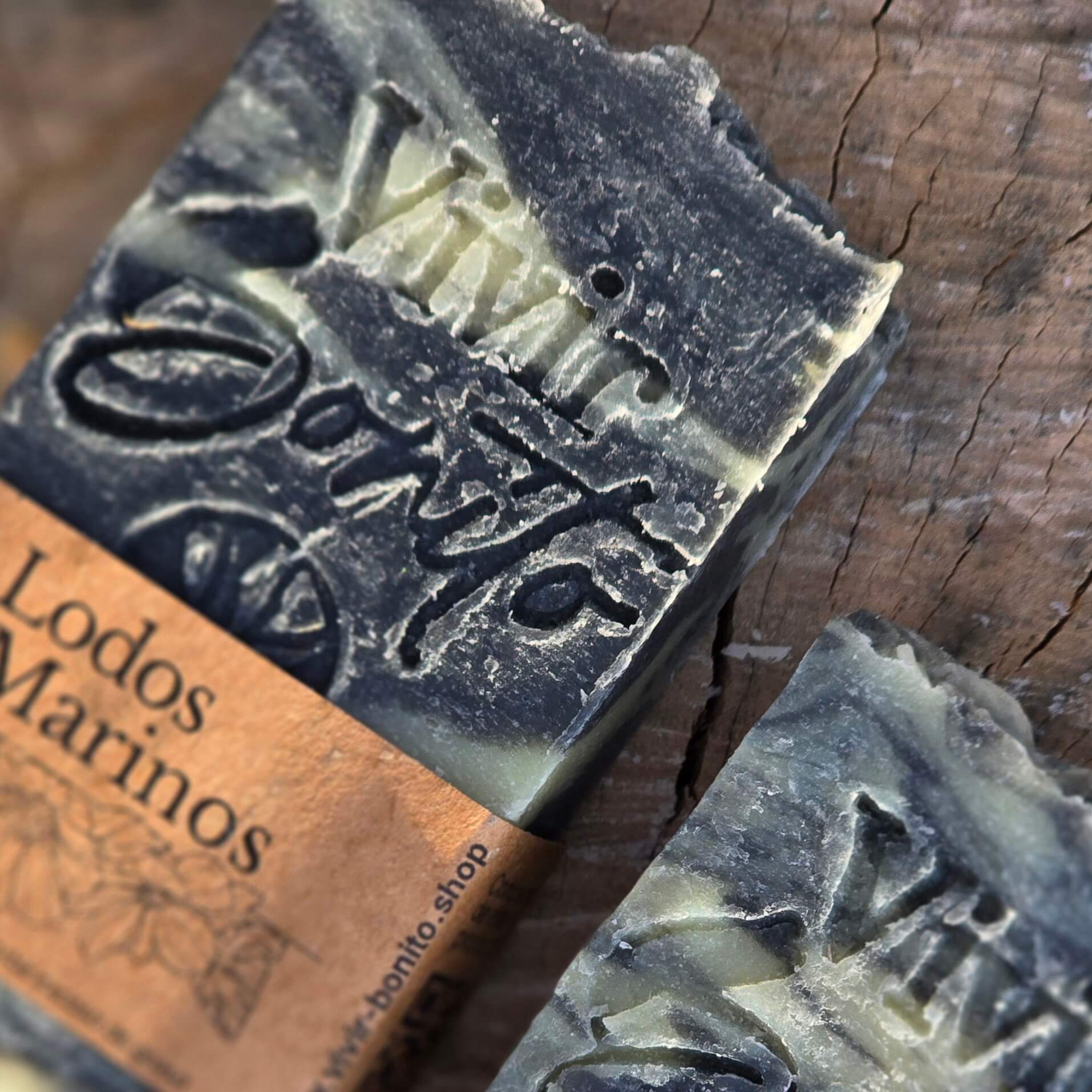 Jabón Natural Artesano · Lodos Marinos · 100 gr