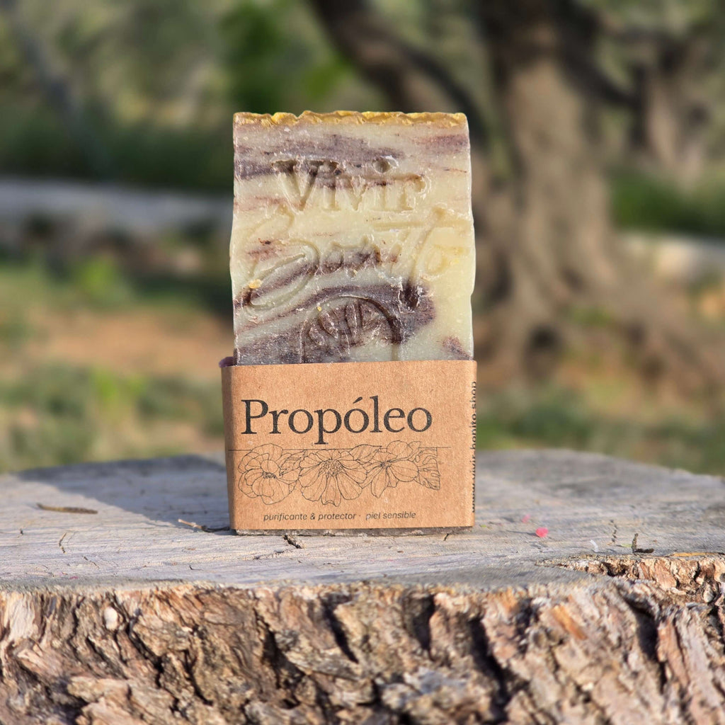 Jabón Natural Artesano · Propóleo · 100 gr