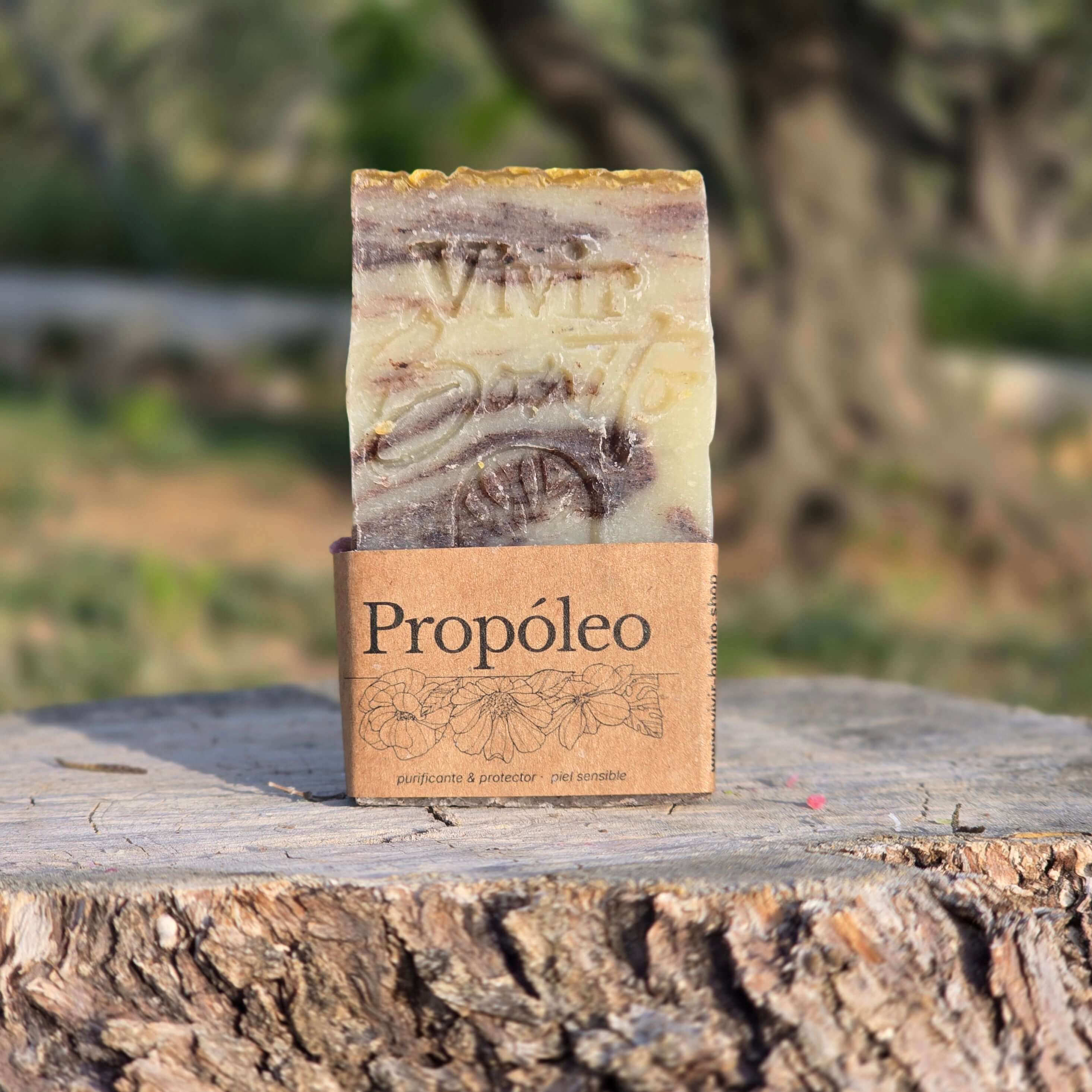 Jabón Natural Artesano · Propóleo · 100 gr